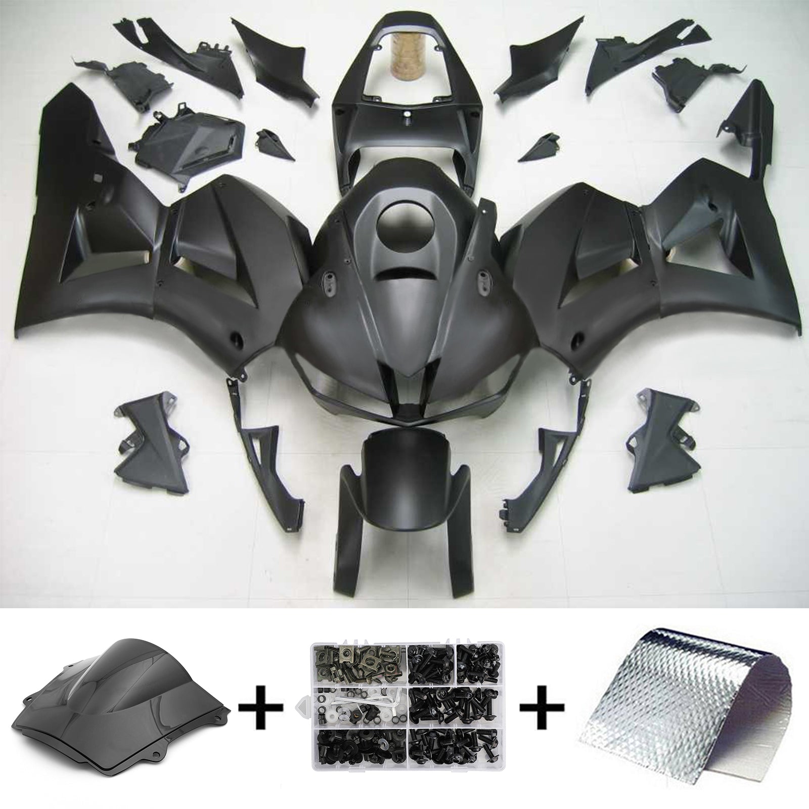 2013-2023 Honda CBR600RR F5 vstrekovanie Kit karoséria Plast ABS #101