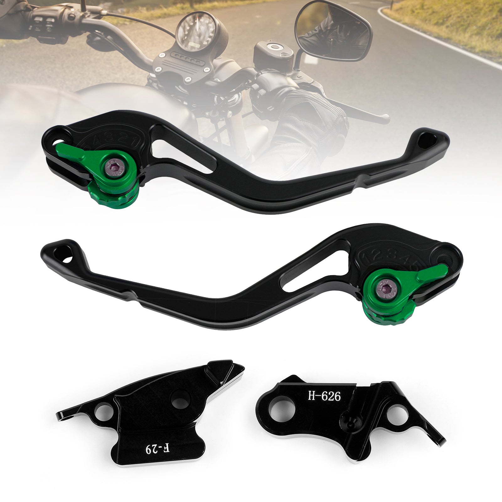 Honda CBR929RR 2000-2001 NUEVA palanca de freno de embrague corta