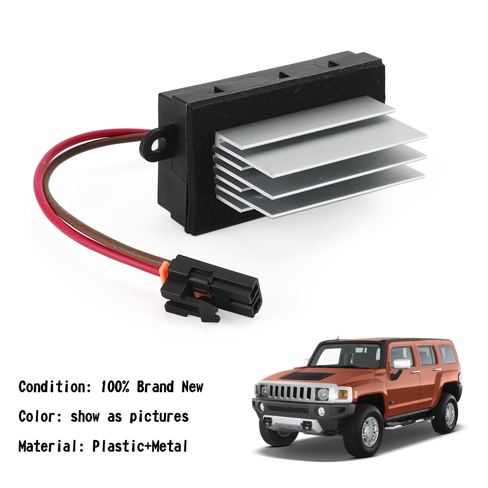 Heater Fan AC Blower Motor Resistor 19331830 For Hummer H2 03-07 Generic