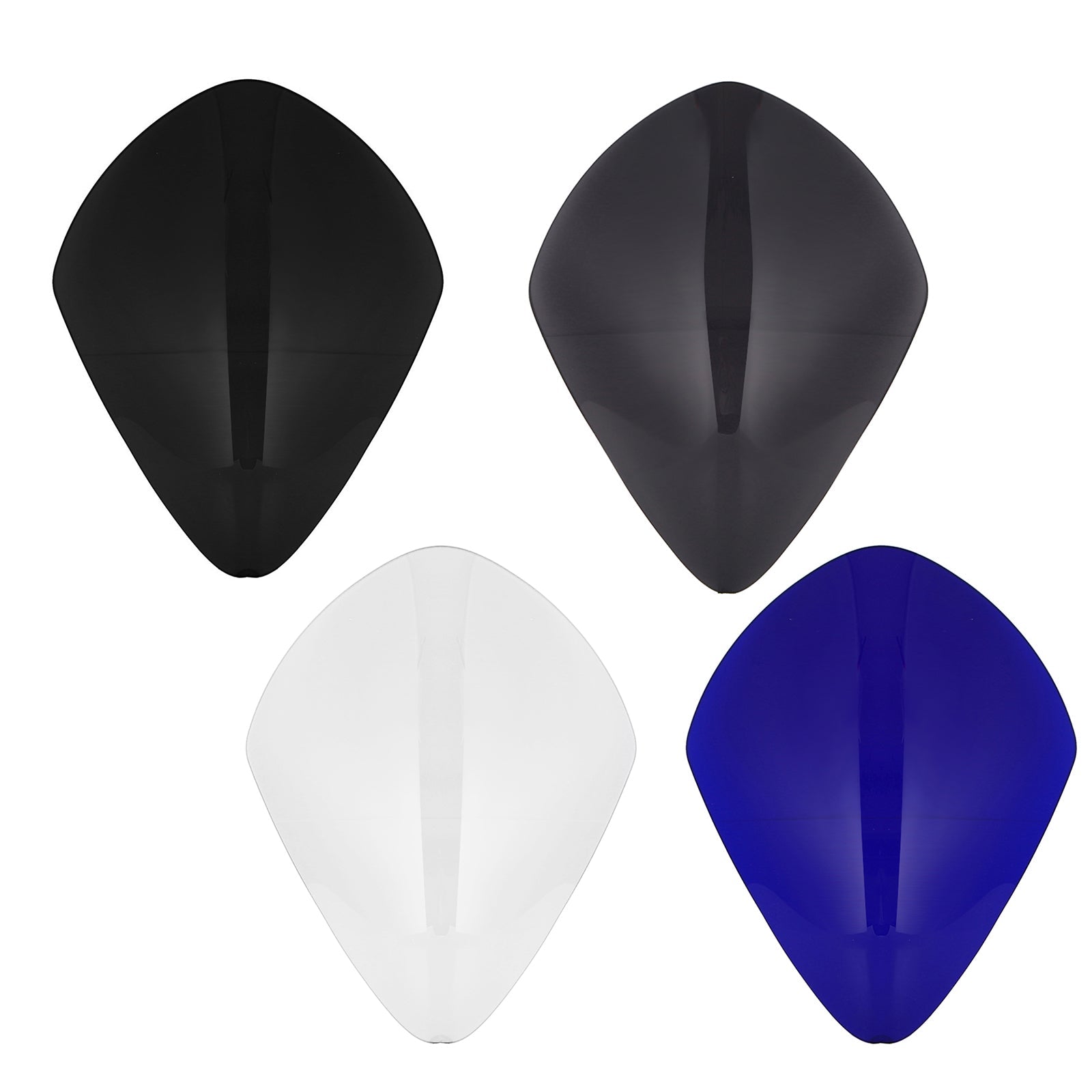 Protector de lente de faro delantero para Suzuki Gsxr1000 Gsxr 1000 07-08 azul genérico