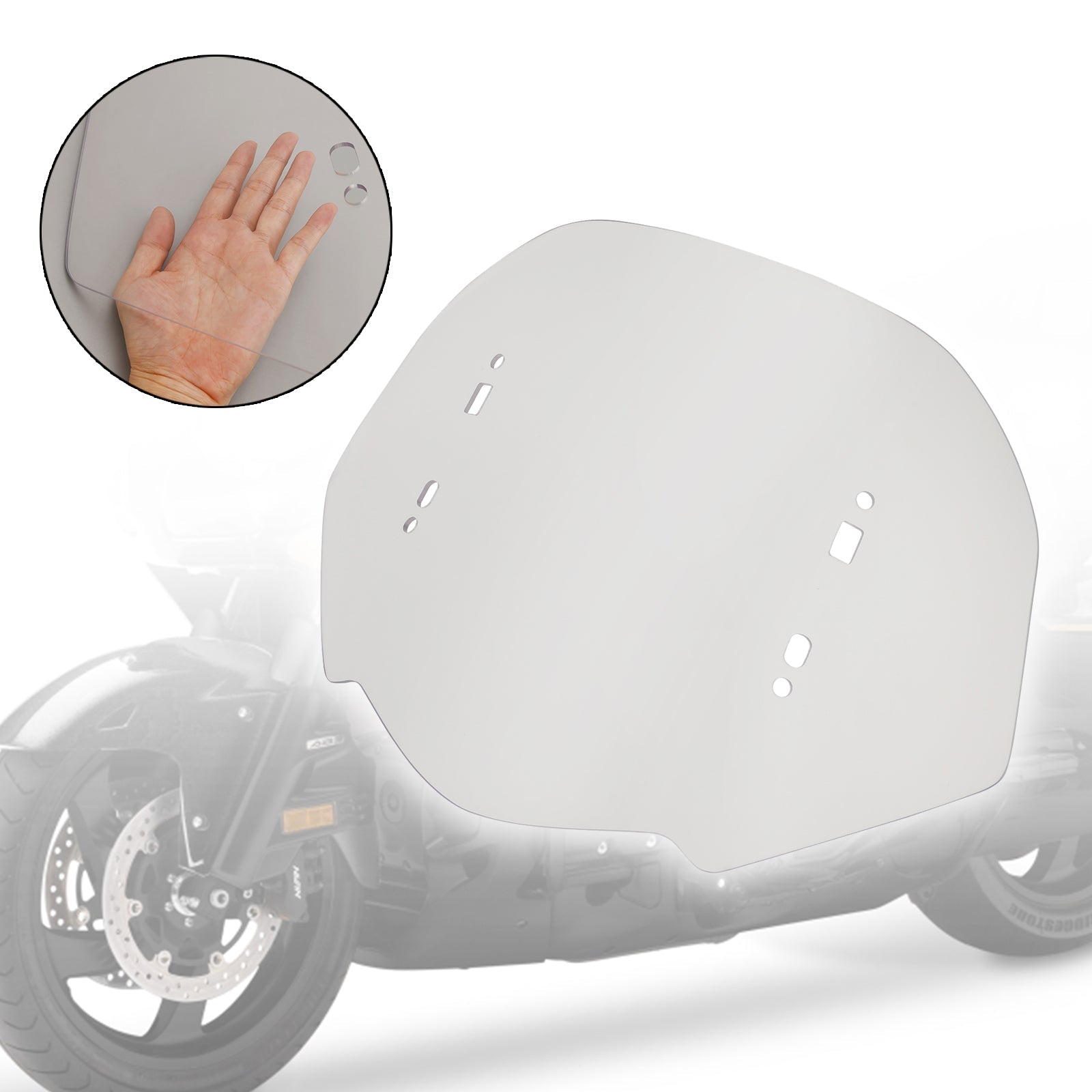 Honda Gold Wing GL1800 2018-2023 15" Parabrisas de motocicleta