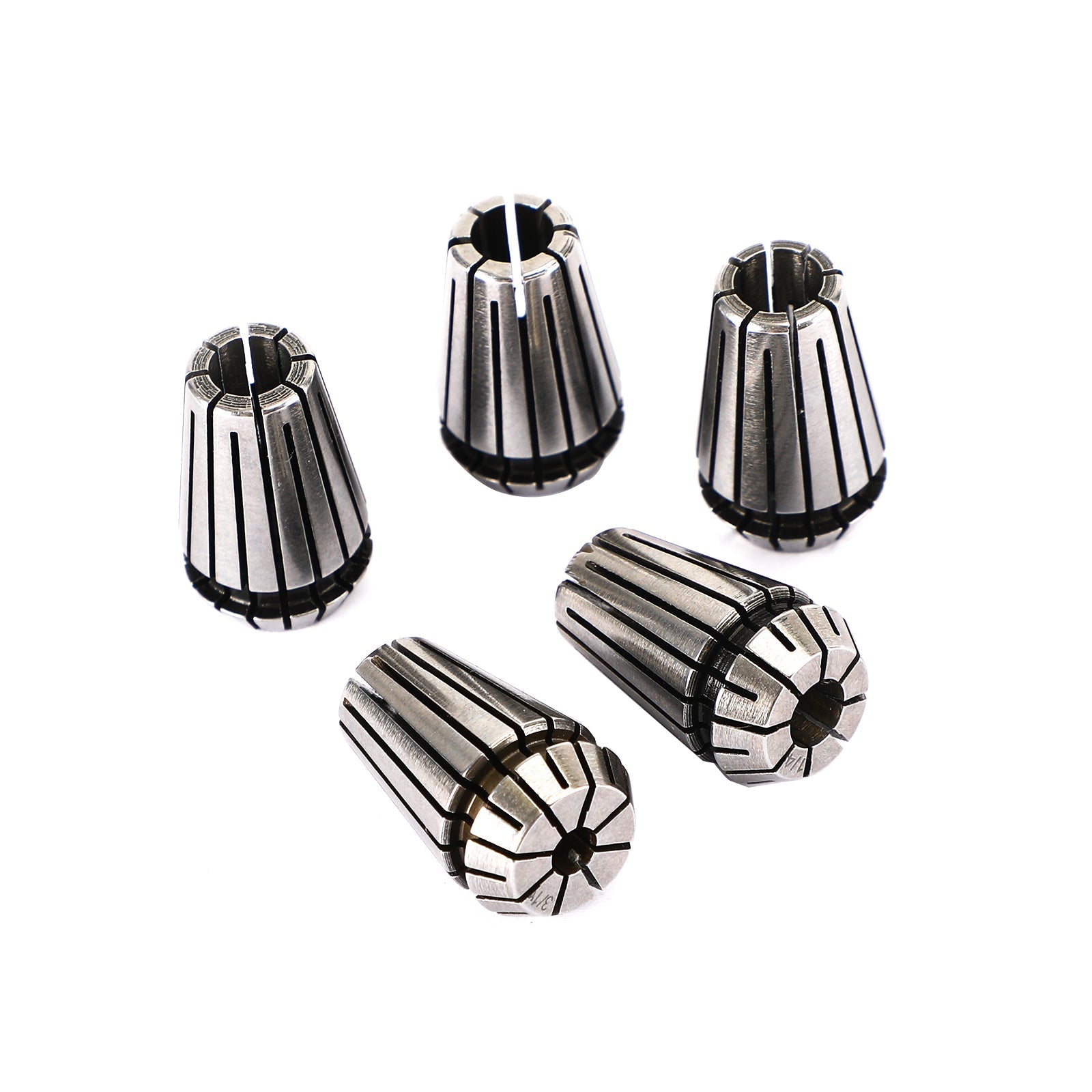 9Pcs ER16 Spring Collet Set For CNC Milling Lathe Tool Engraving Machine Steel