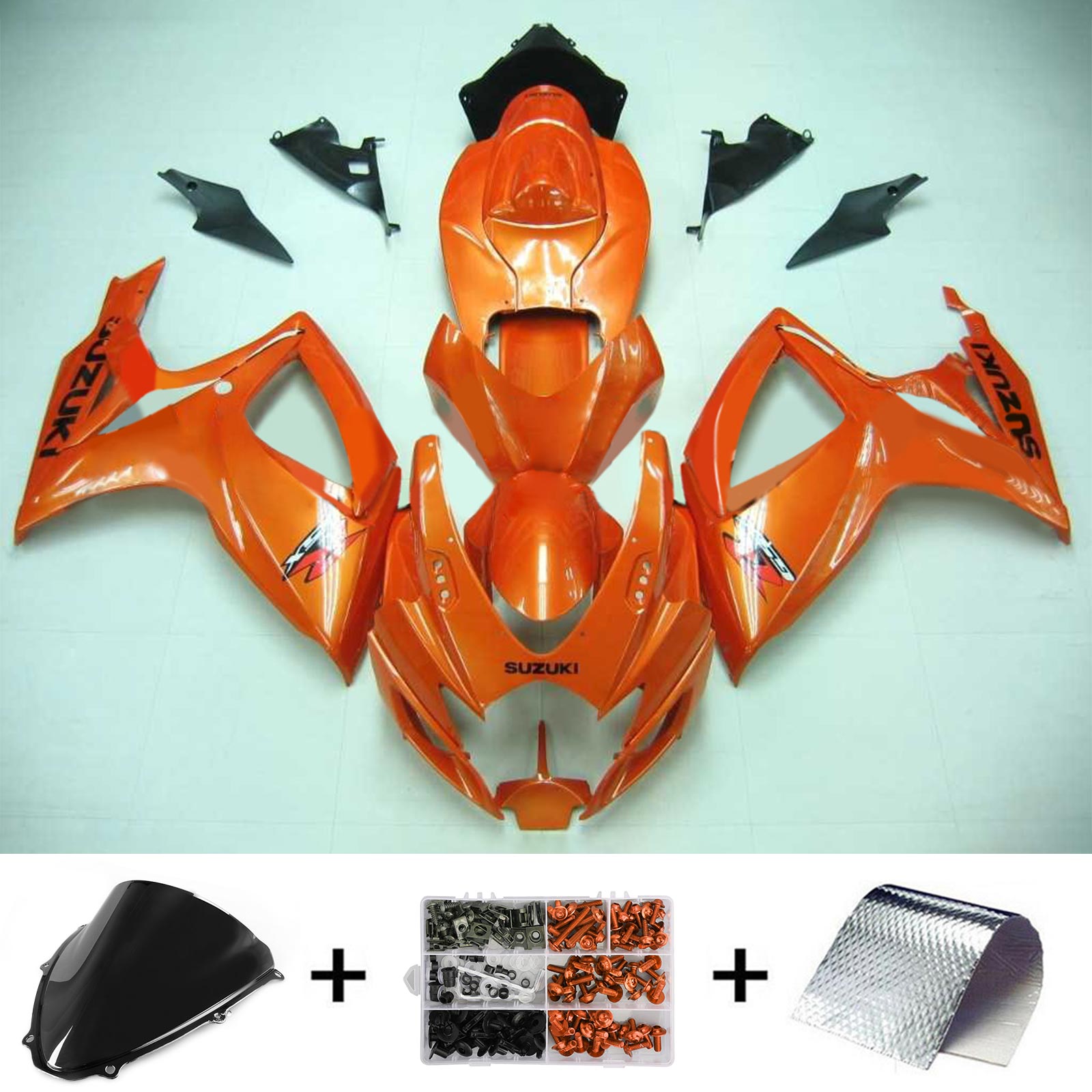 2006-2007 Suzuki GSXR 600/750 K6 AMOTOPART INJECTION FAIRING KID BOODYWORK ABS #119