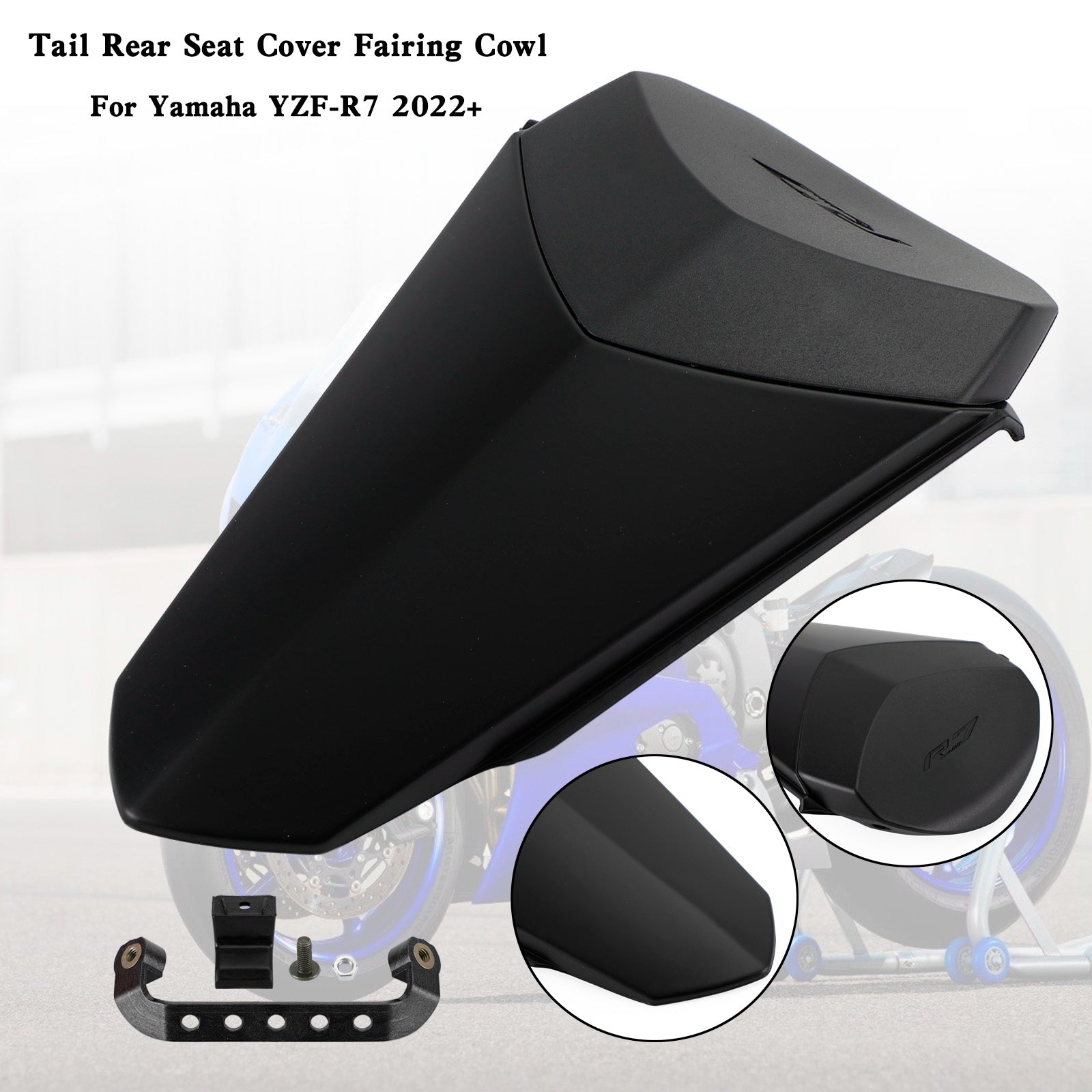 2022-2023 YAMAHA YZF-R7 YZF R7 zadné sedadlo Cover Cover COWL COWL