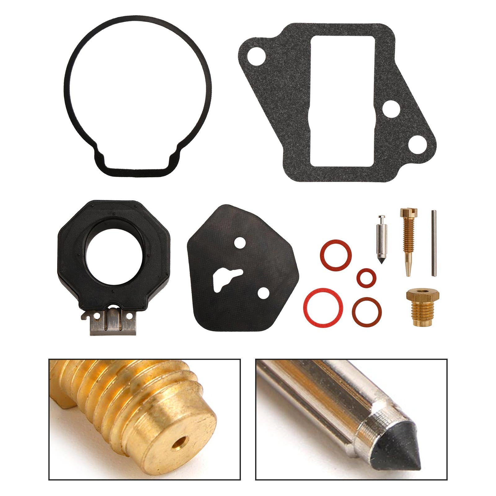 Carburateur Carb Revisieset geschikt voor Yamaha 9.9HP 15HP 6E7-W0093-01 6E7-W0093-02