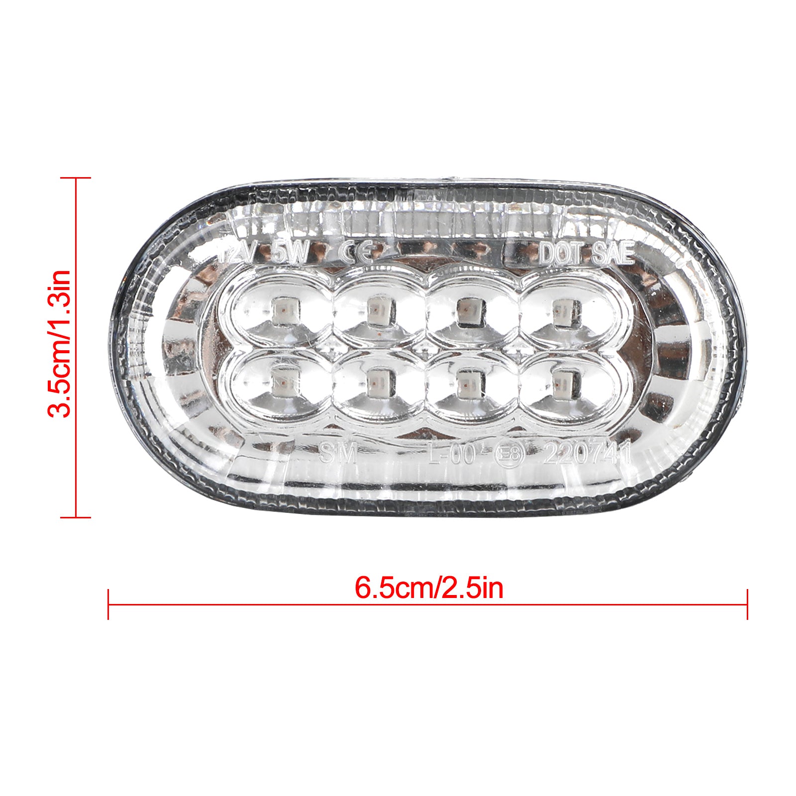 Suzuki Jimny JB64 JB74 Clear pár bočného markerového svetla Turn Signal Light