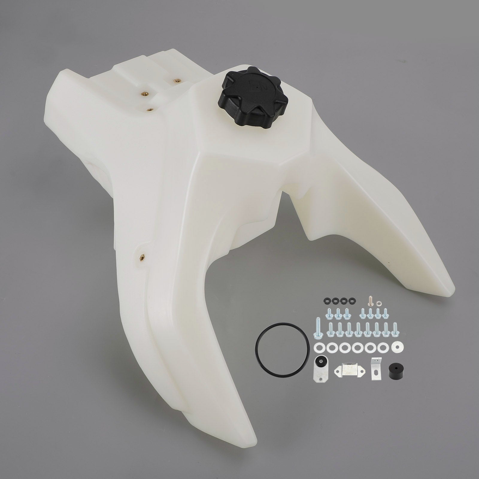 Honda CRF450X CRF450L 2019-2024 3,0 GAL Fuel Benser Tank White White
