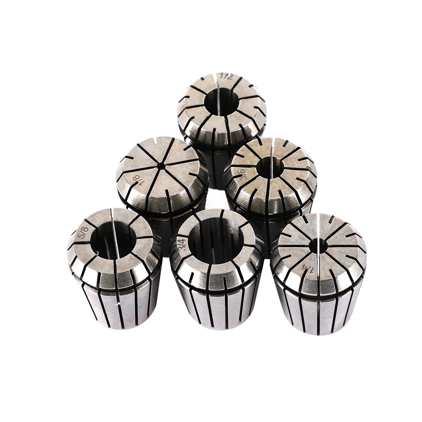 Jeu de pinces à ressort ER32, pour fraisage CNC, outil de tour, Machine à graver en acier, 6 pièces