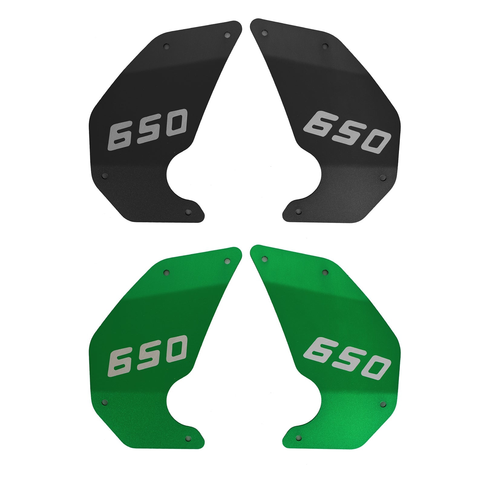 Motordekselplate sidepanel for Kawasaki Vulcan S ABS VN650 15-20 Cafe Green