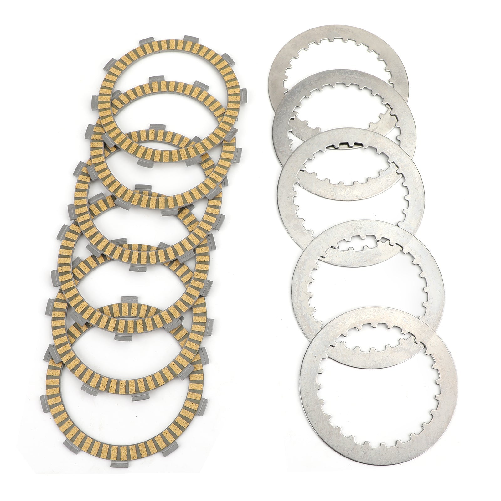 Kopplingssats stål & Friktionsplattor passar för Honda TRX300 CBF250 NX/XL250 XLR250 Generic