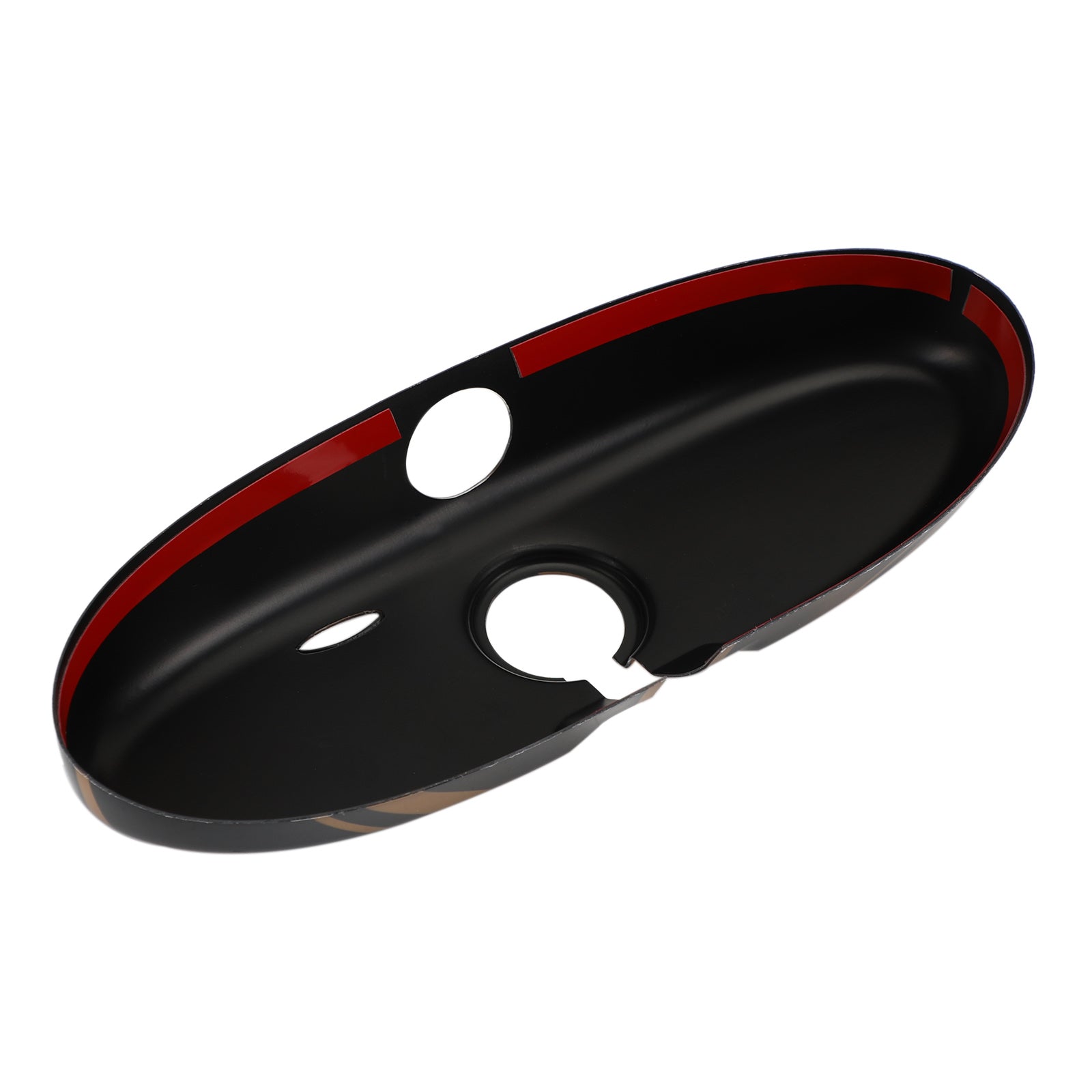 Union Jack Britse vlag achteruitkijkspiegelafdekking voor MINI Cooper R55 R56 R57 zwart/goud