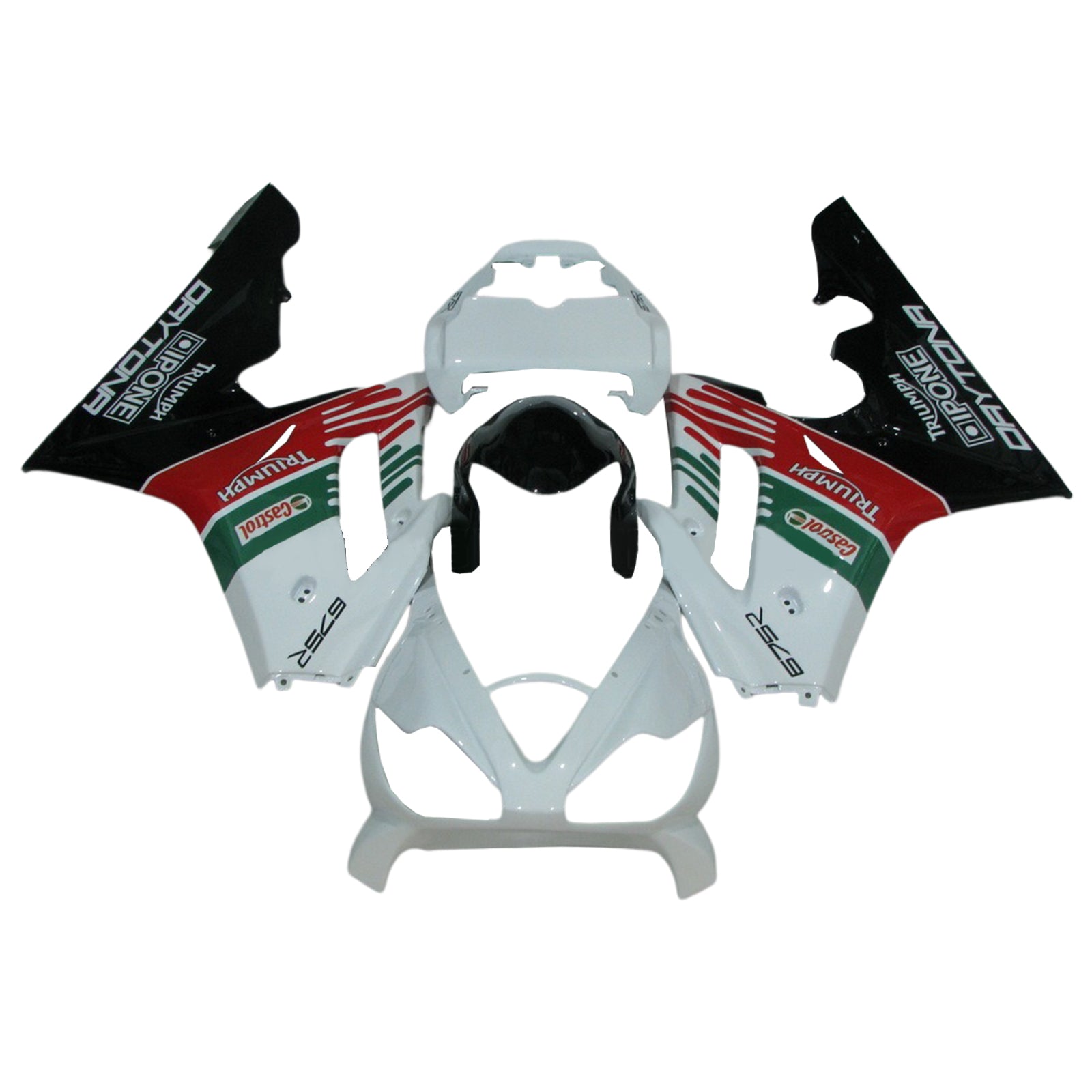 2006-2008 Triumph Daytona 675 Kit de carénage kit de carrosserie en plastique Abs