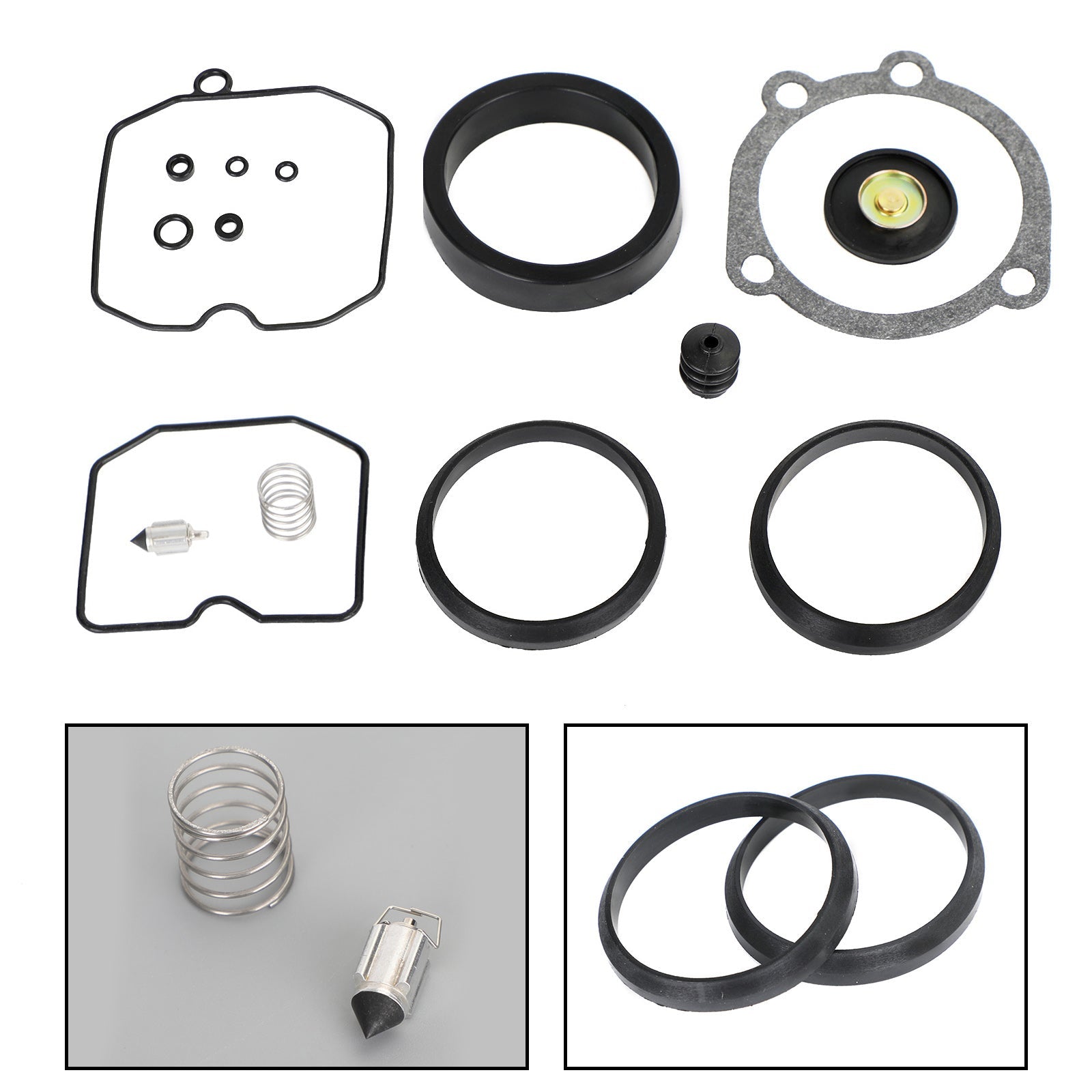 Förgasare Carb Rebuild Kit Fit för CV Type 1990-Up XL 883 1200 Softail Dyna Generic
