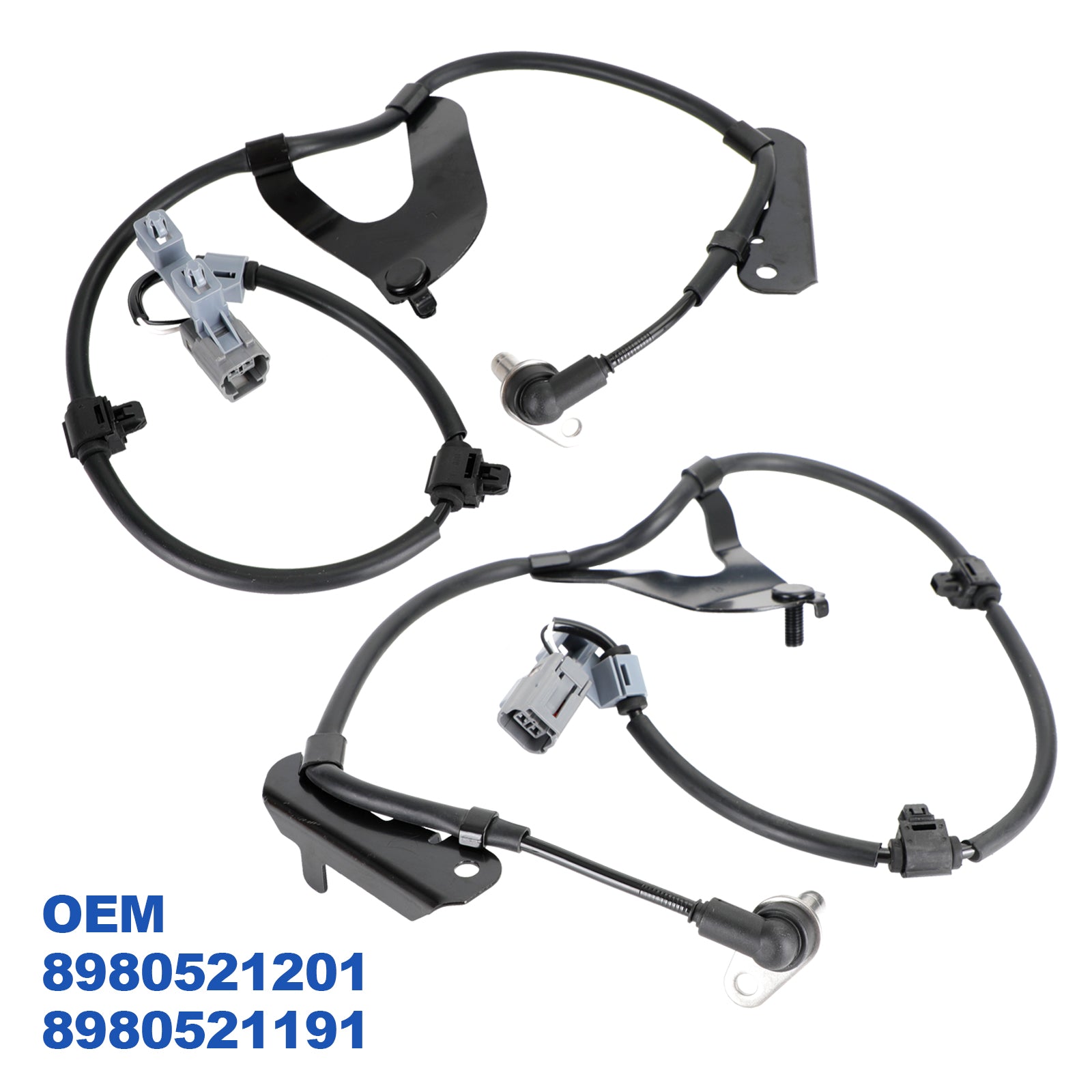 2脳ABS Wheel Speed Sensor Front L & R For Isuzu D-Max 2.5 Twin Turbo 2012-2019 Generic