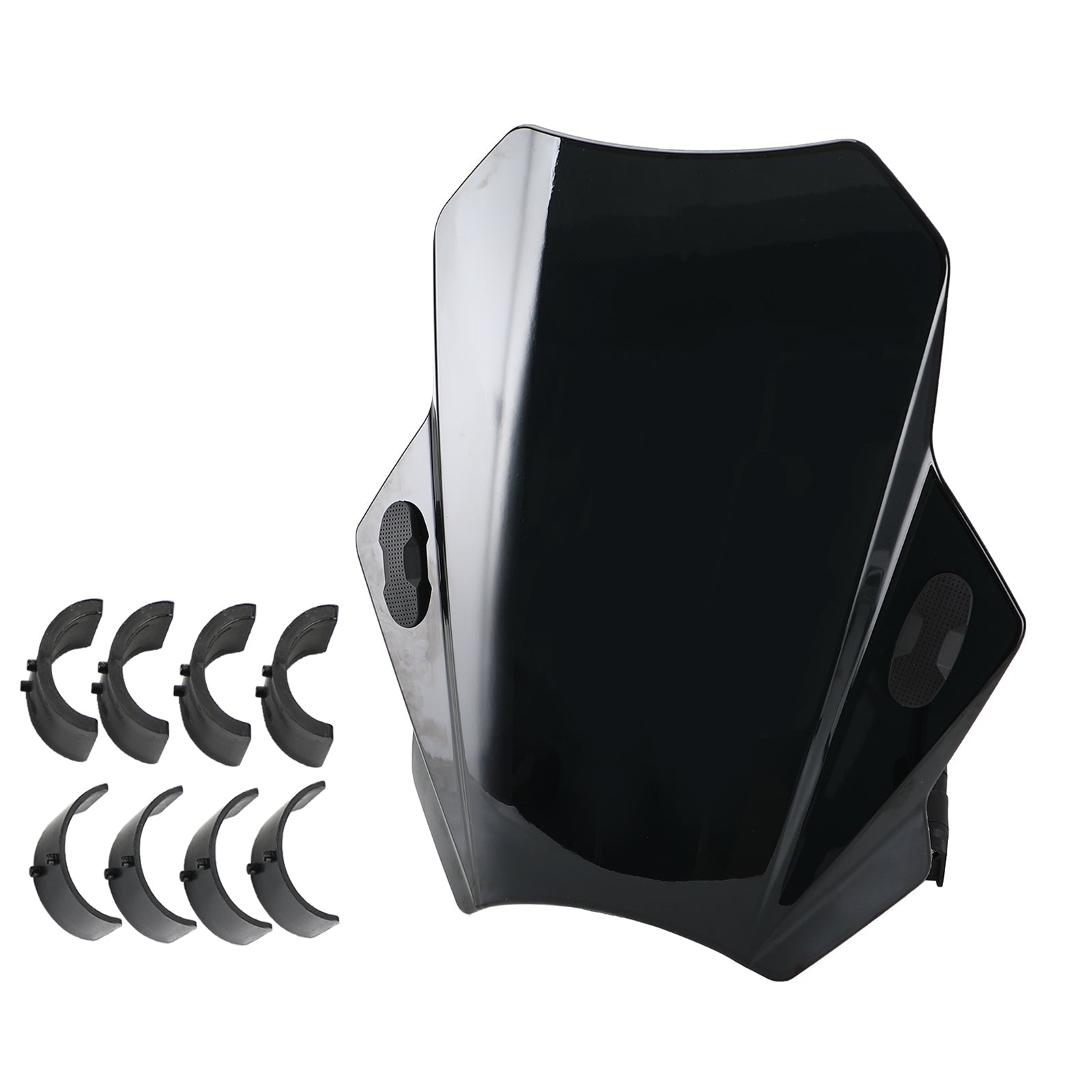 Parabrisas Universal para motocicleta, parabrisas ajustable, manillar de 22MM, 25MM y 28MM