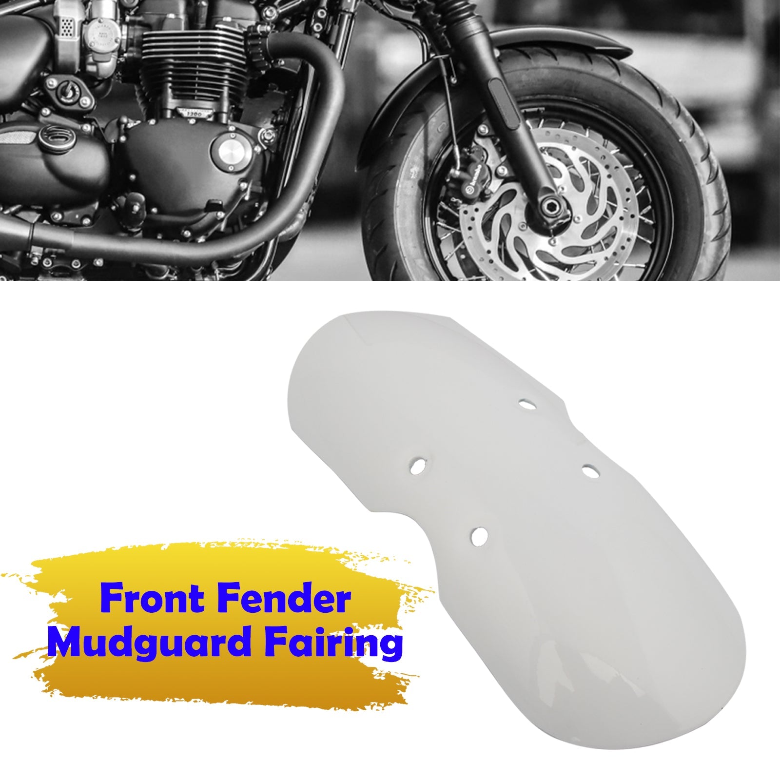 2001-2016 Bonneville T100 Scrambler Thruxton voorspatbordspatbord