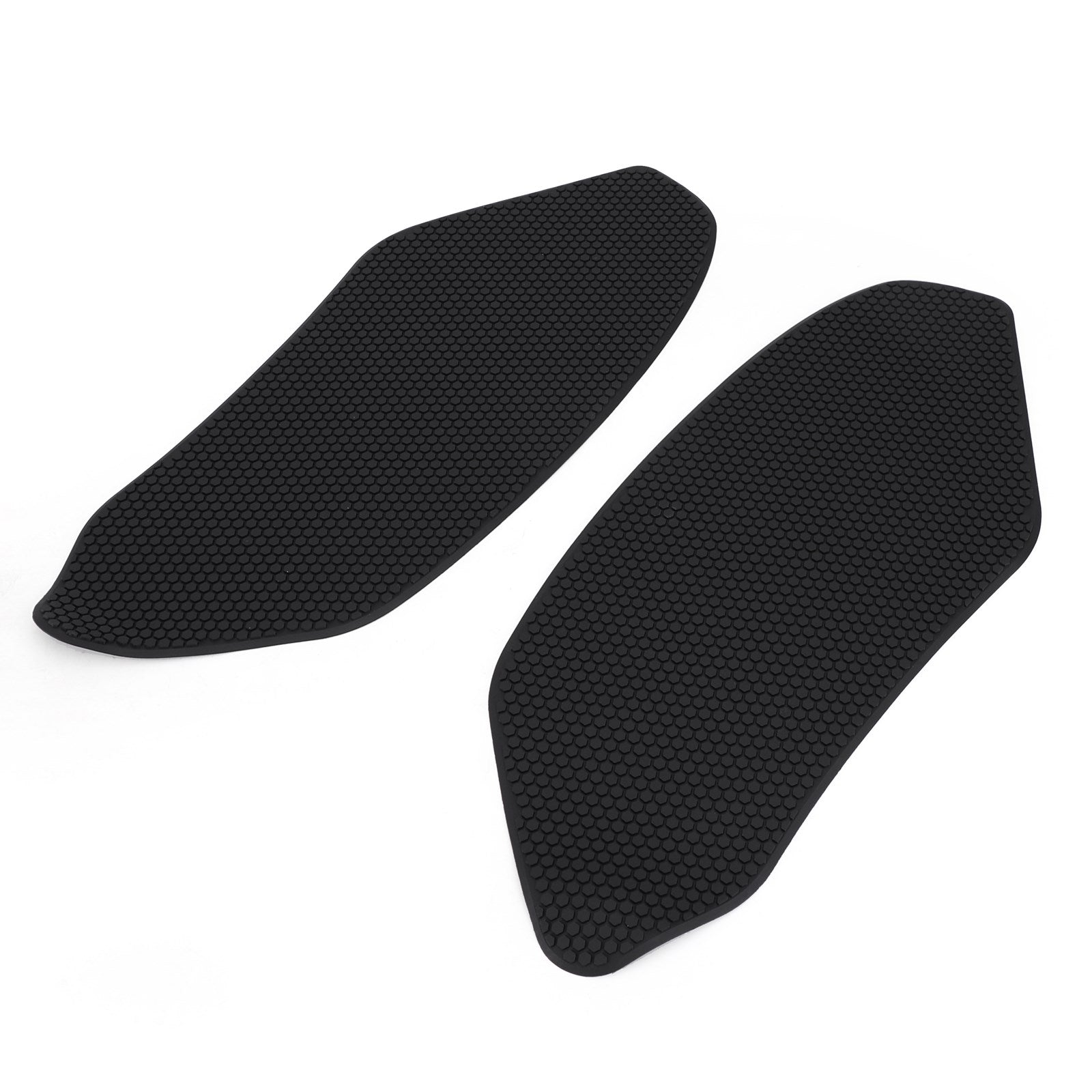 2x sido-tankplattor för bränsletank för Aprilia RSV4 16-20 gjord av gummi generisk