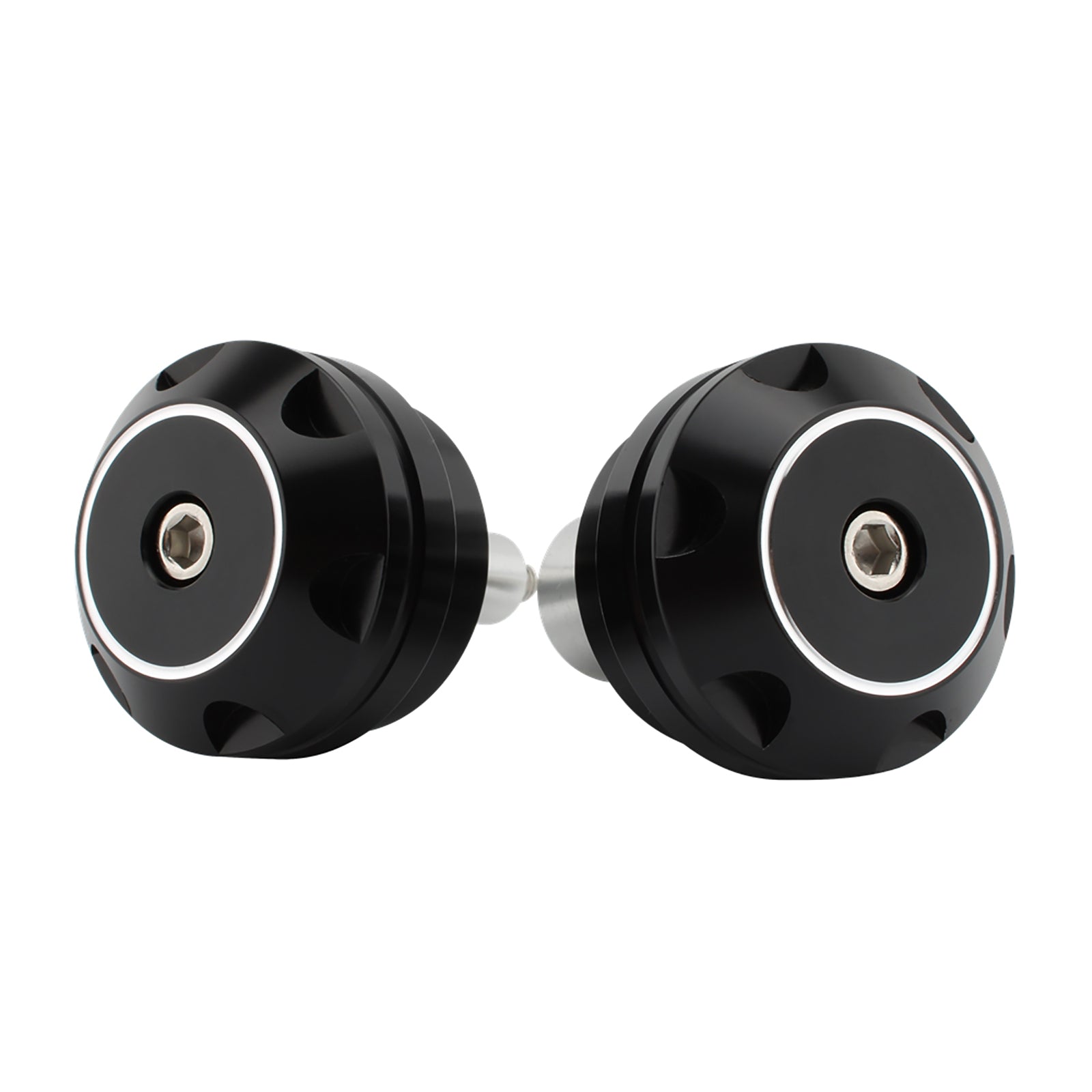 Slider de roda do protetor do garfo do eixo dianteiro ajuste-preto para BMW R Nine T R9T 20-21