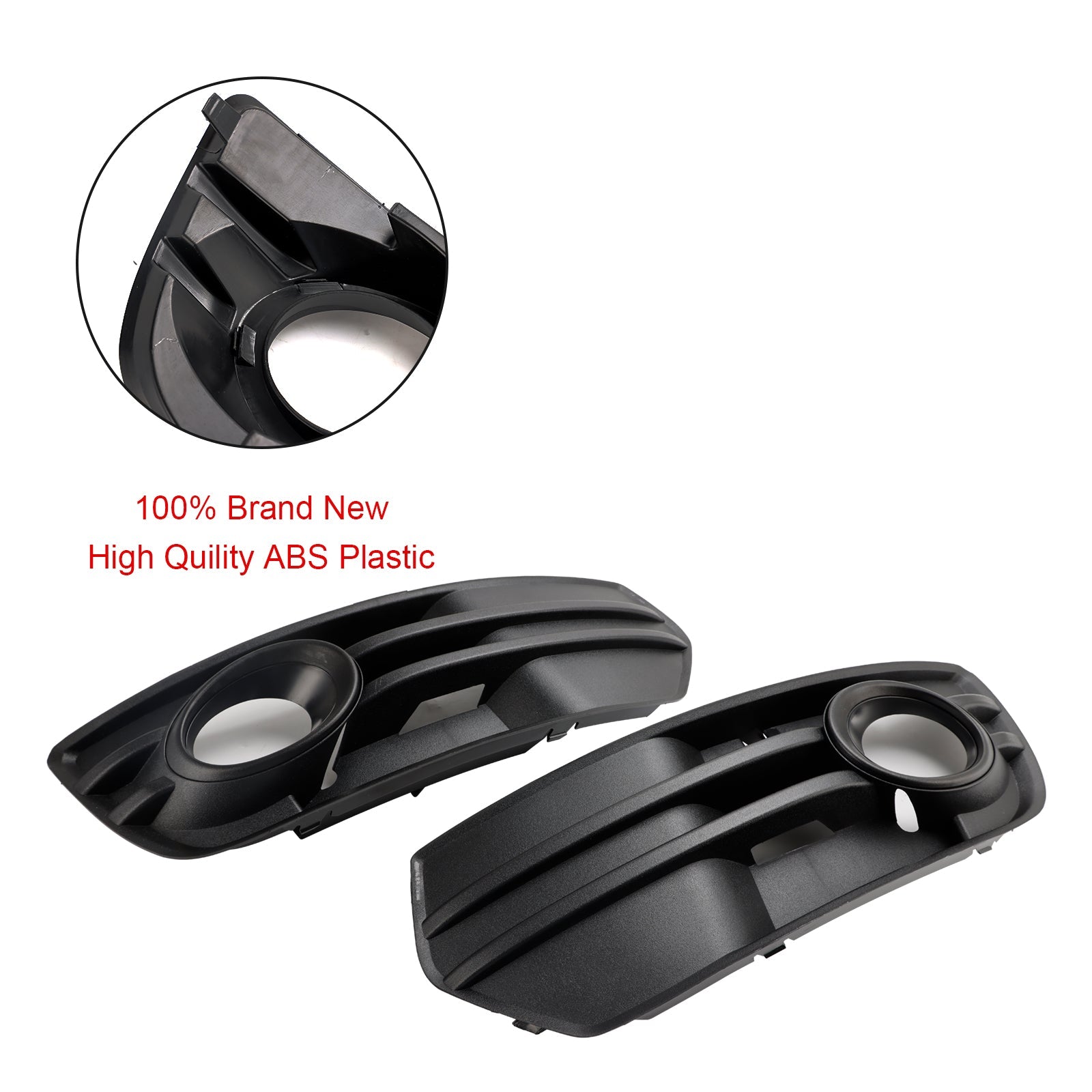 Audi Q5 2009-2012 2st Front Bumper Grill Fog Light Lamp Cover Trim