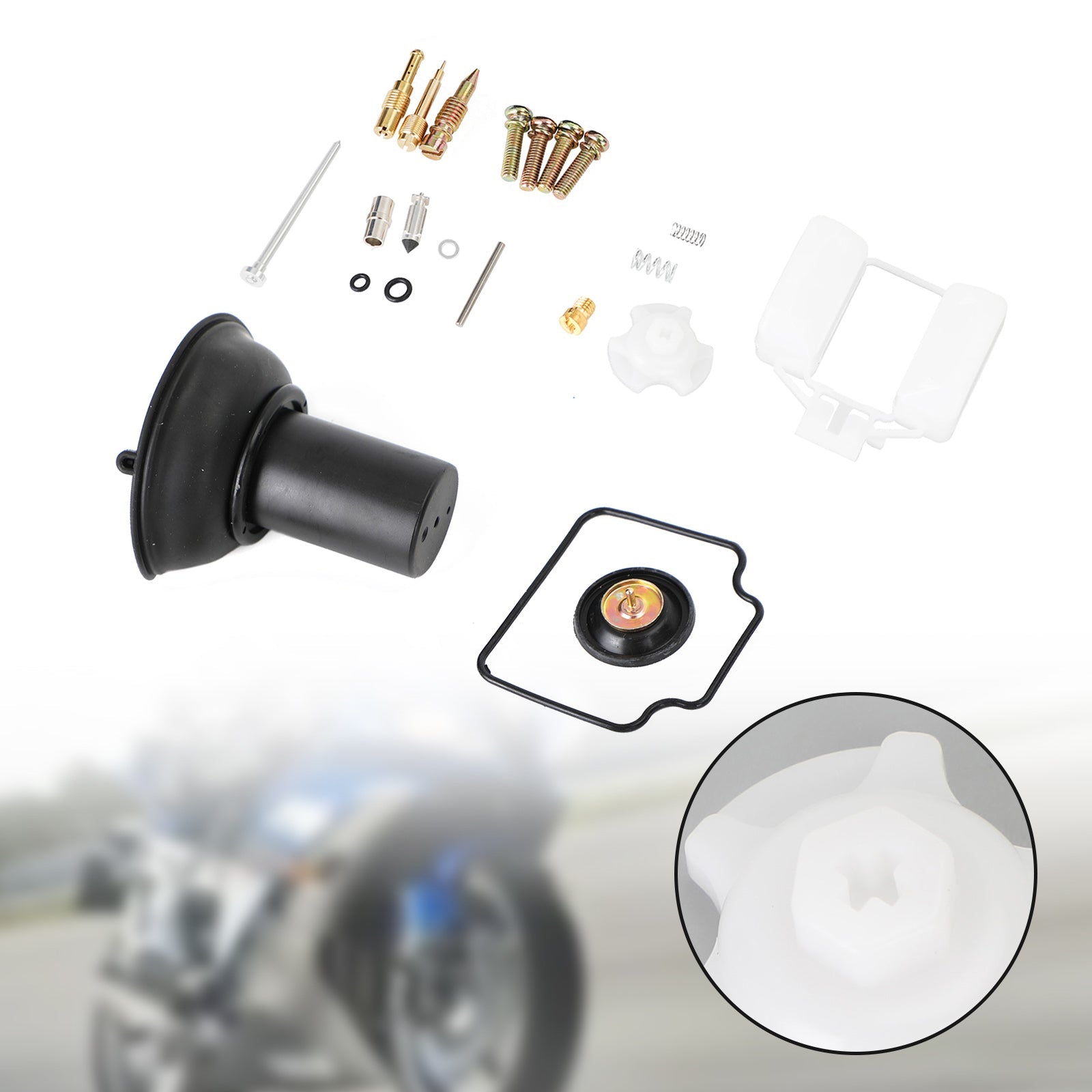 Carburateur Carb Rebuild Kit geschikt voor Honda CBX250 Twister cilinder motorfiets Generiek