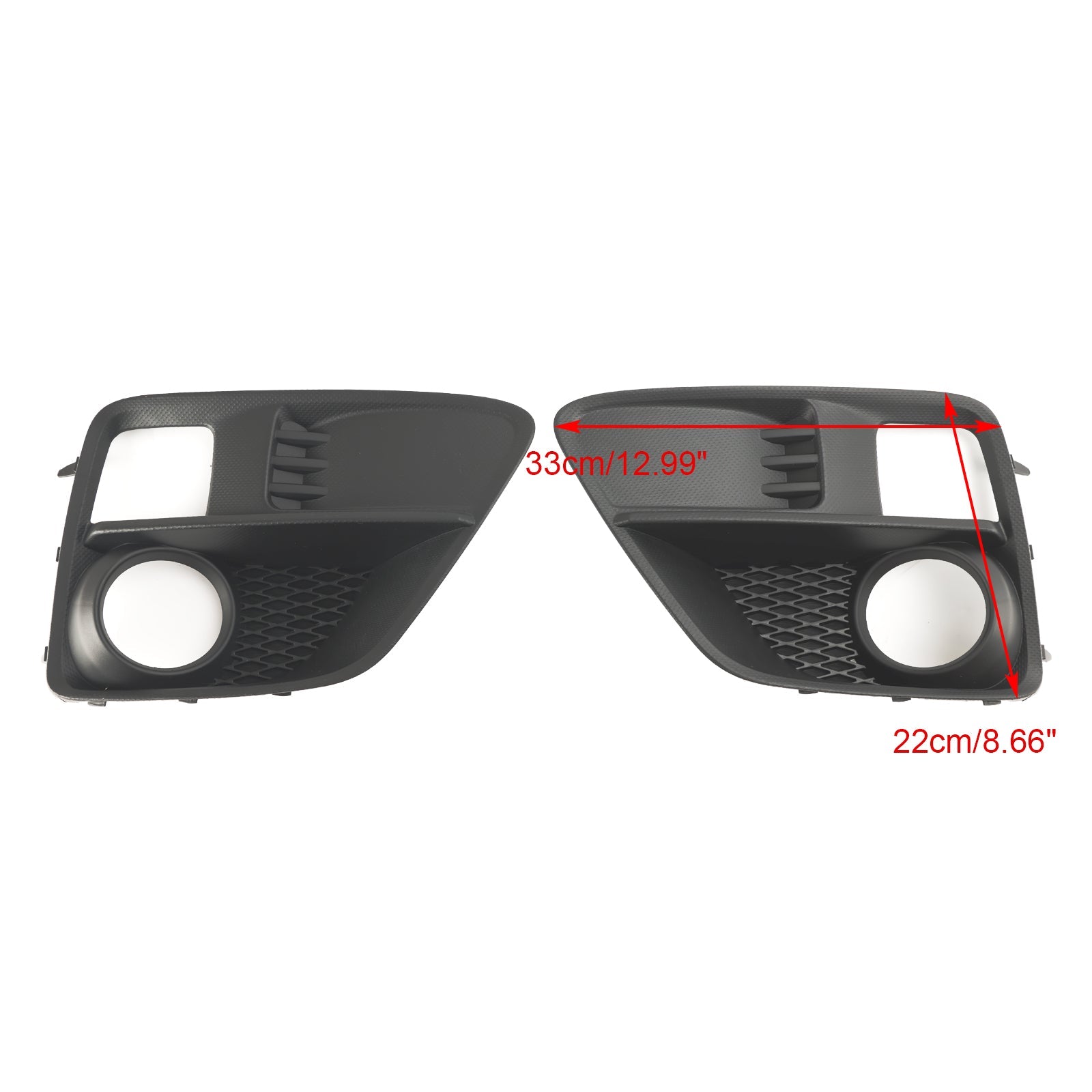 Subaru WRX & STi 2015-2017 2 stuks mistlampafdekking voor grille