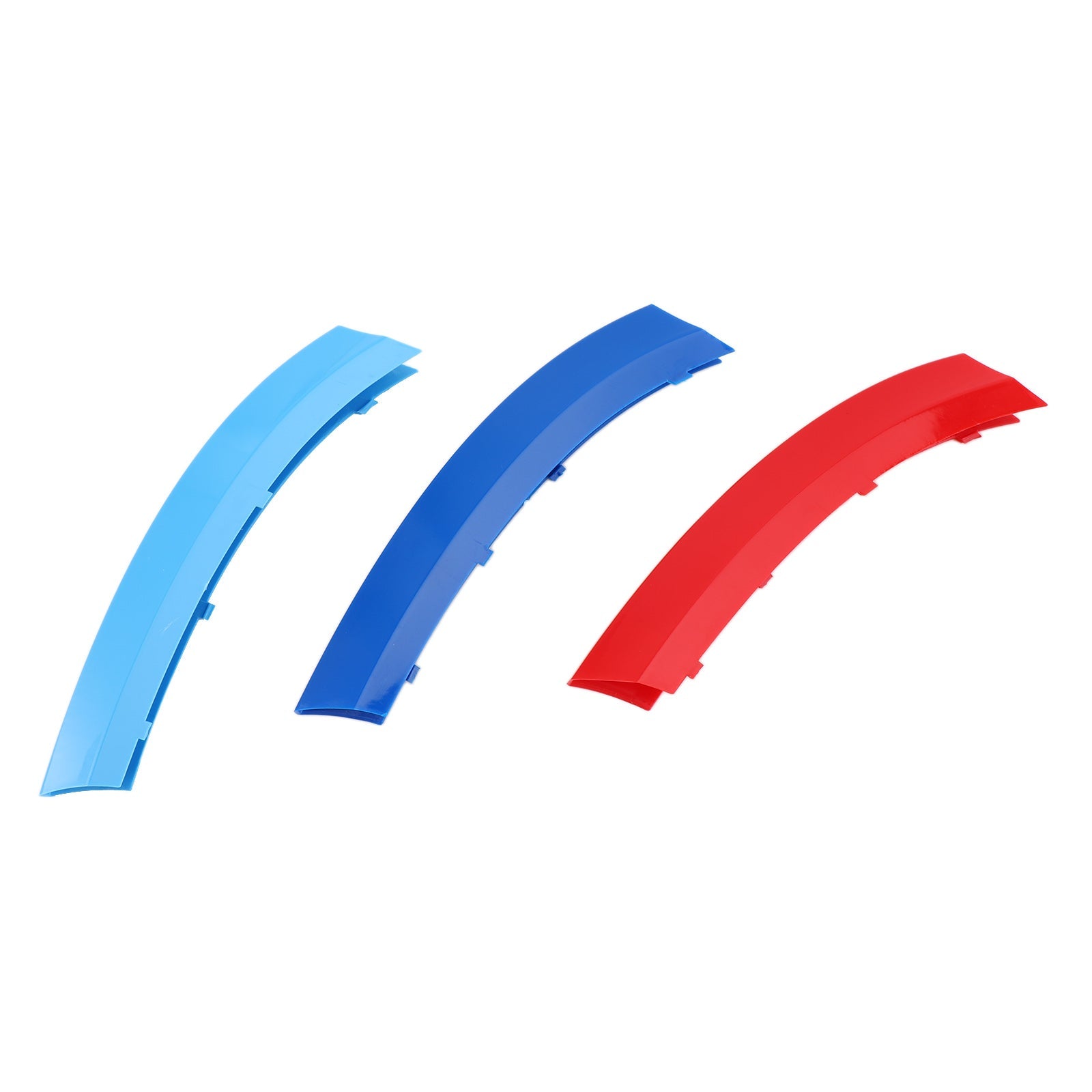 Bandes de couverture de calandre tricolores, garniture à Clip pour BMW X5 2008 – 2013