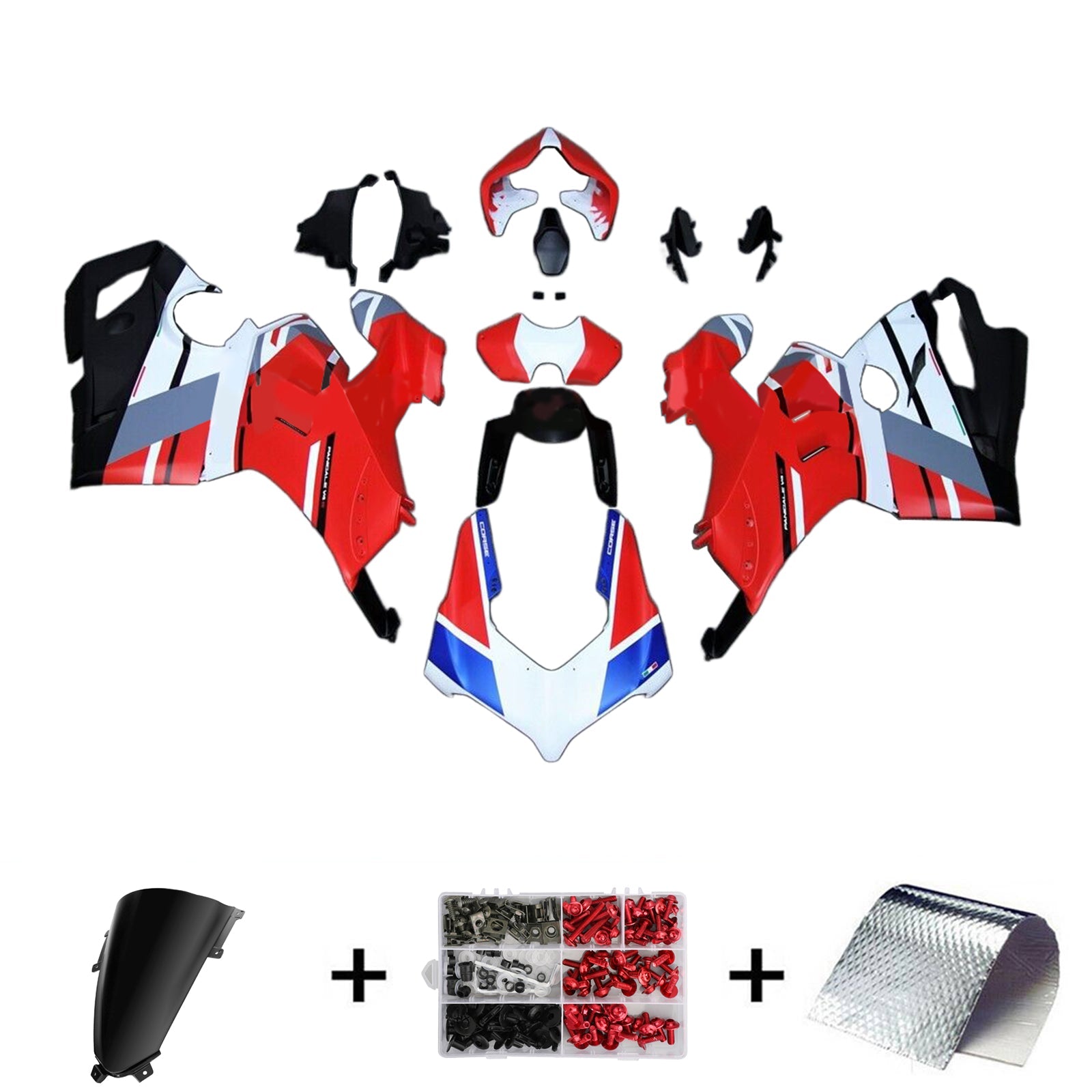 2020-2022 Ducati Panigale V4 V4S V4SP V4R Fairing Kit Bodywork