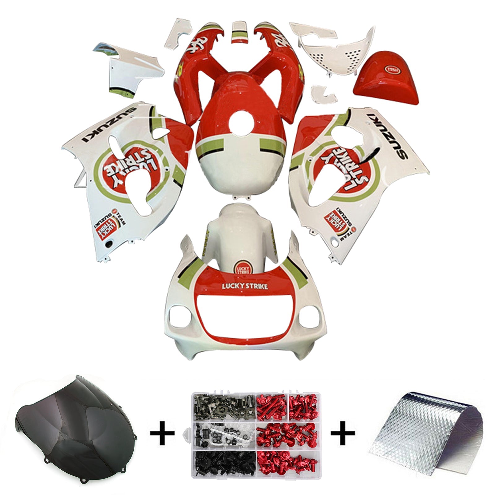 1996-2000 Suzuki GSXR600 1996-1999 GSXR750 FAIRING KIT BODYWORK