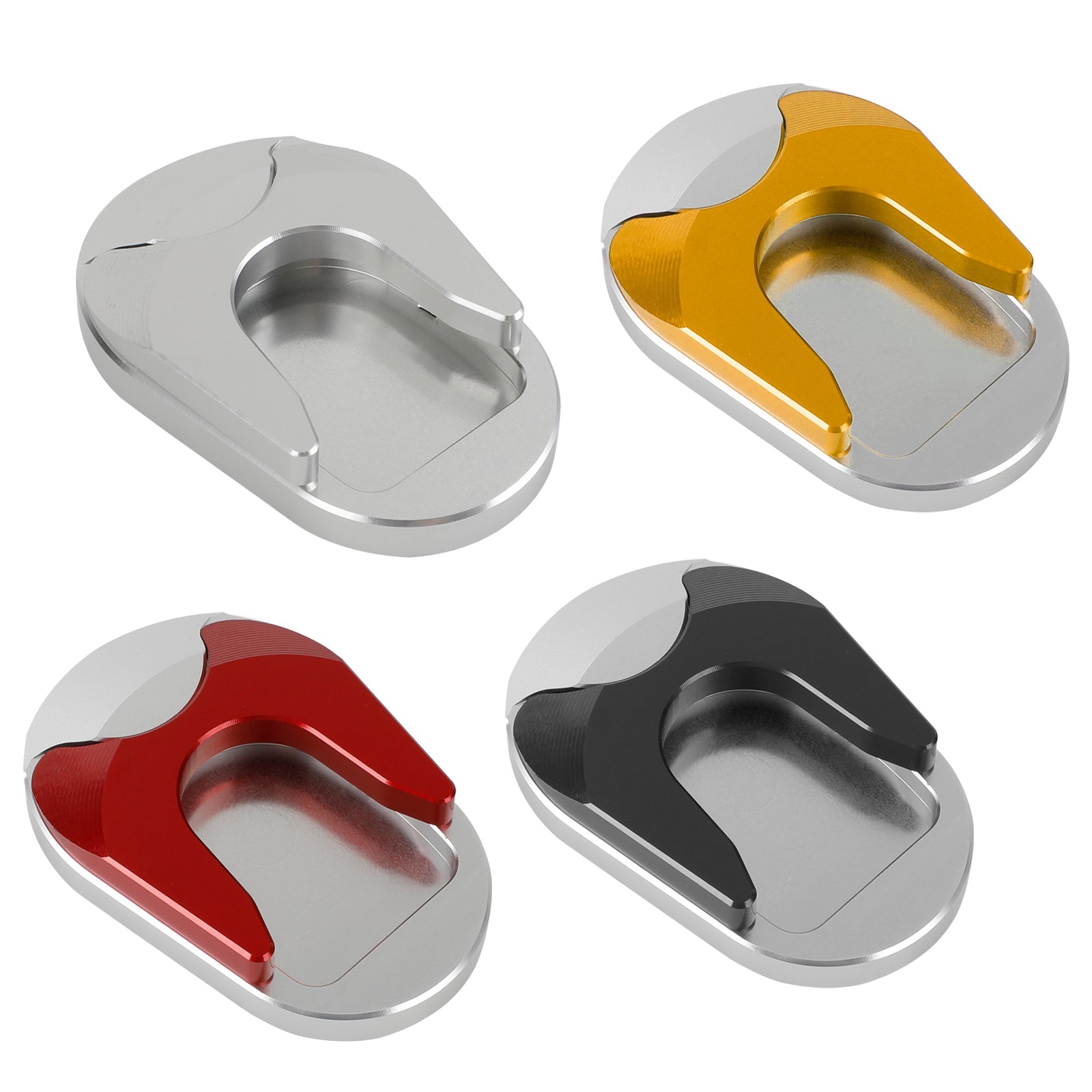 Vespa GTS300 2013?2020 Pata de cabra Ampliar placa almohadilla