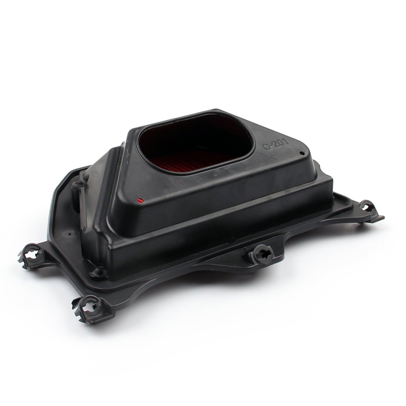 Filtro de ar ajustado para Yamaha YZF R6 2006-2007 Genérico vermelho