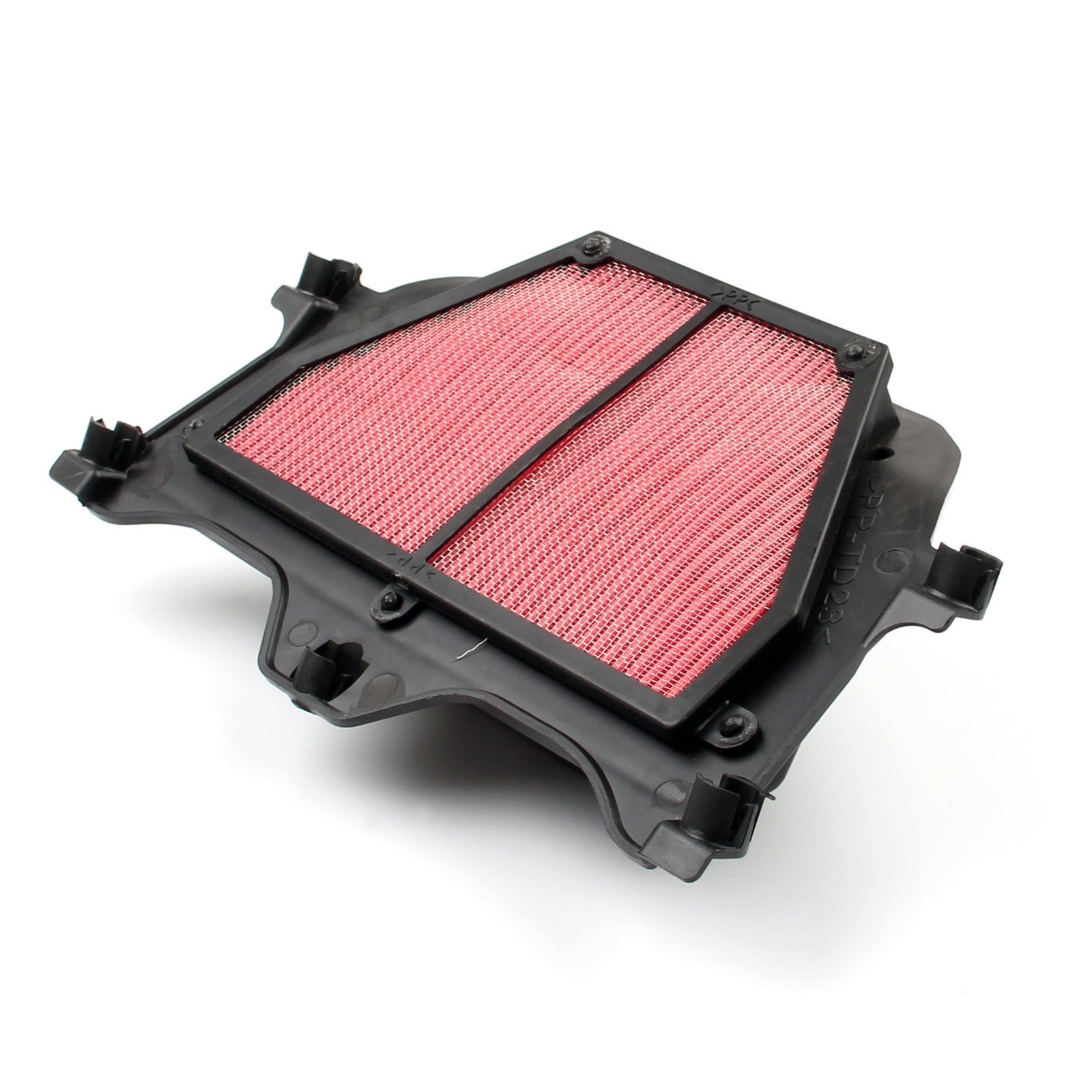 Filtro de ar ajustado para Yamaha YZF R6 2006-2007 Genérico vermelho