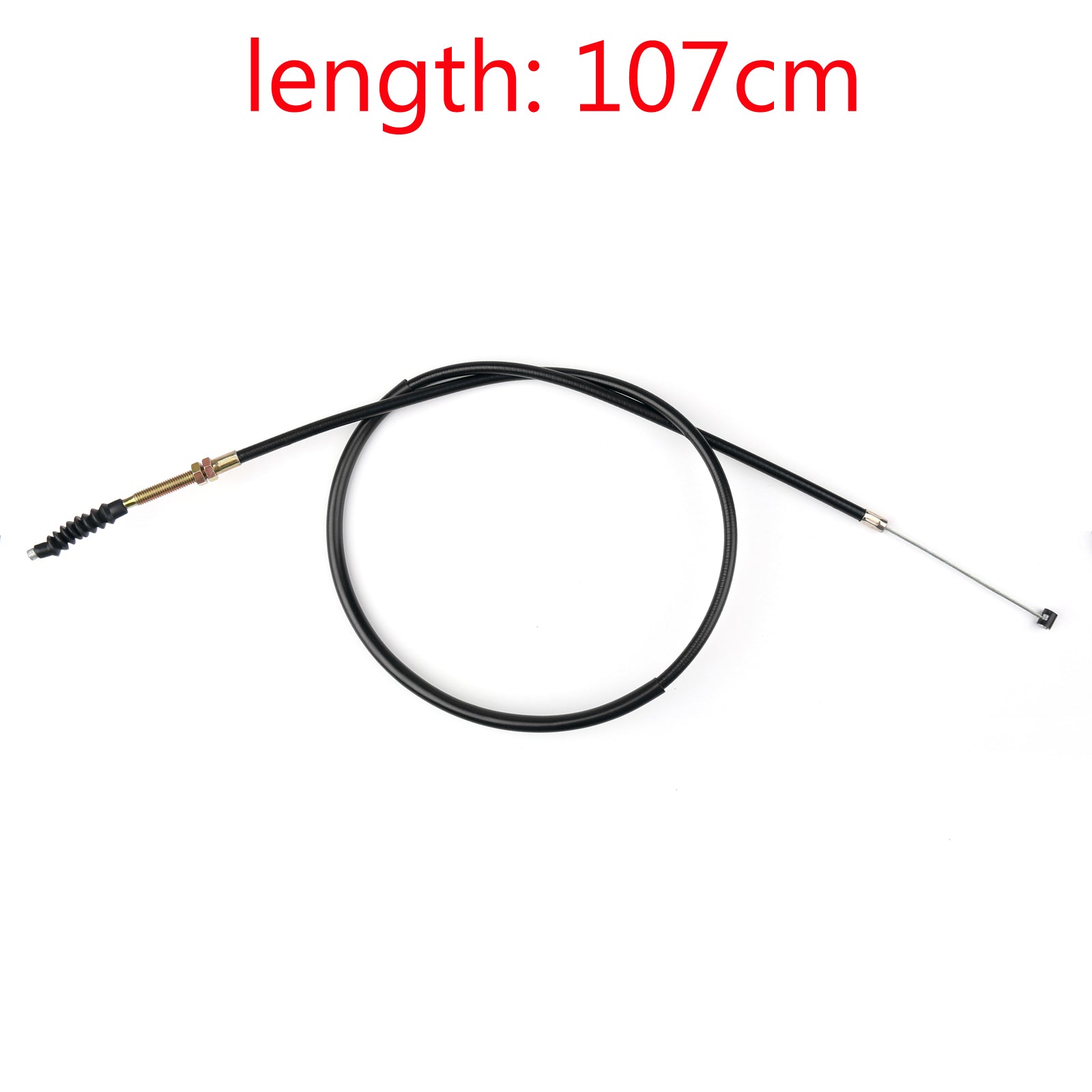 Wire Steel flätad kopplingskabel ersättning för Honda CB400SS NC41 CL400 Generic