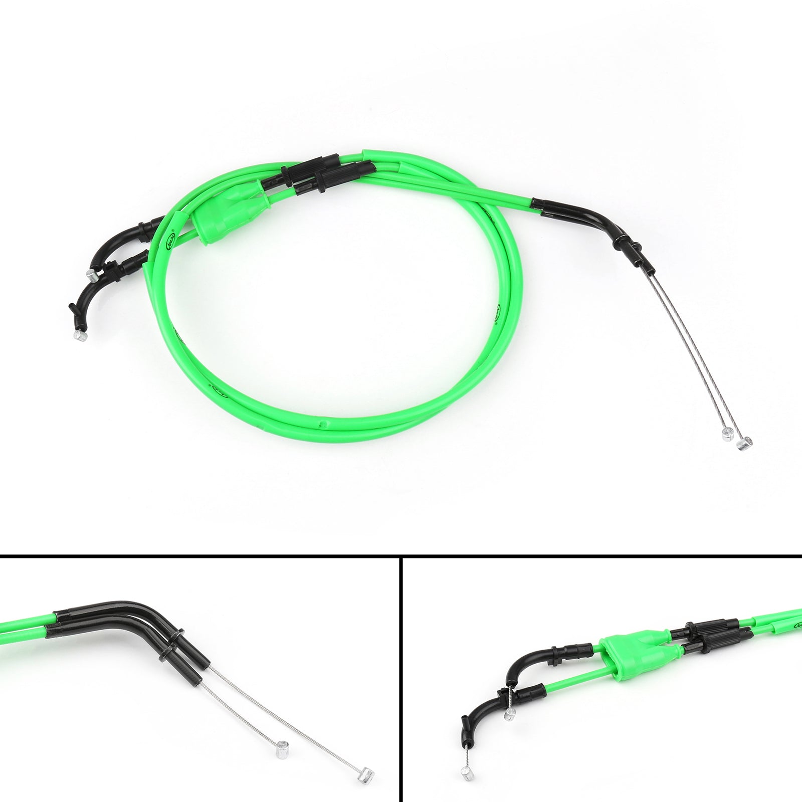 Cable del acelerador Push/Pull Línea alámbrica Gas para Kawasaki Z1000 2007-2008 Genérico