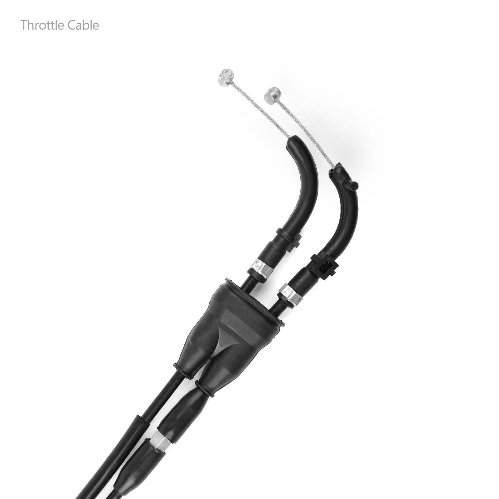 Motorcykel gaskabel för Yamaha 14B-26302-00 14B-26302-01 YZF R1 2009-2014 Generisk