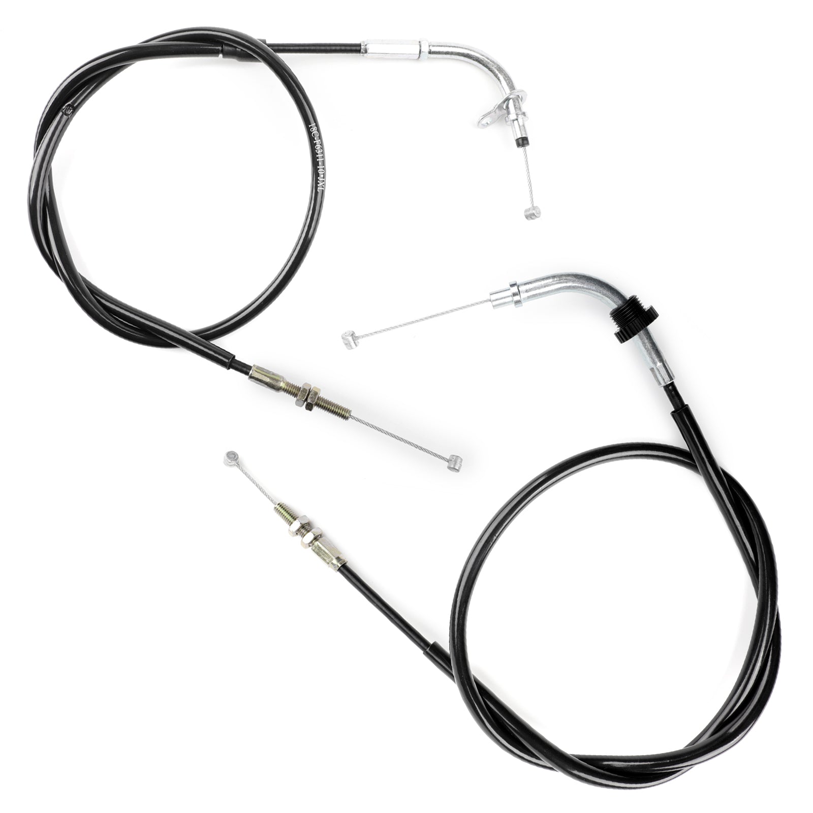 Motorsykkelgasskabel for 1S4-26311-00 Yamaha YBR125 YBR125ed 2010-2014 Generisk