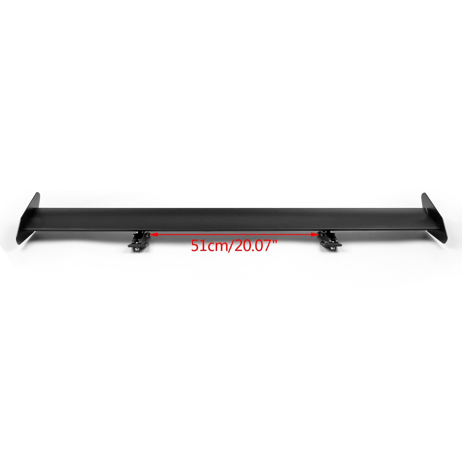 Universal Hatch Justerbar aluminium GT bakstammeving Racing Spoiler Black 13# Generisk