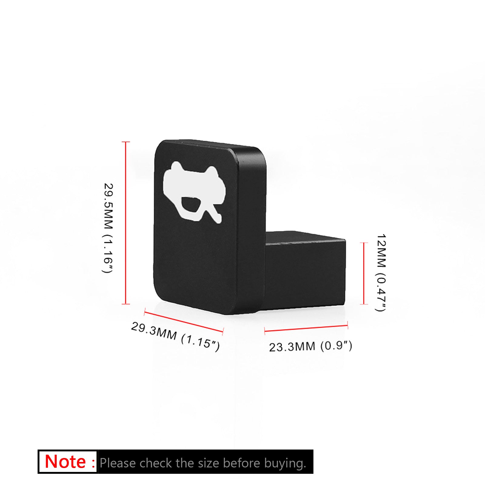 1996-2011 Honda Civic/1997-2006 CR-V/2003-2011 Element/2006-2014 Ridgeline Hood Release Latch Handle Repair Kit