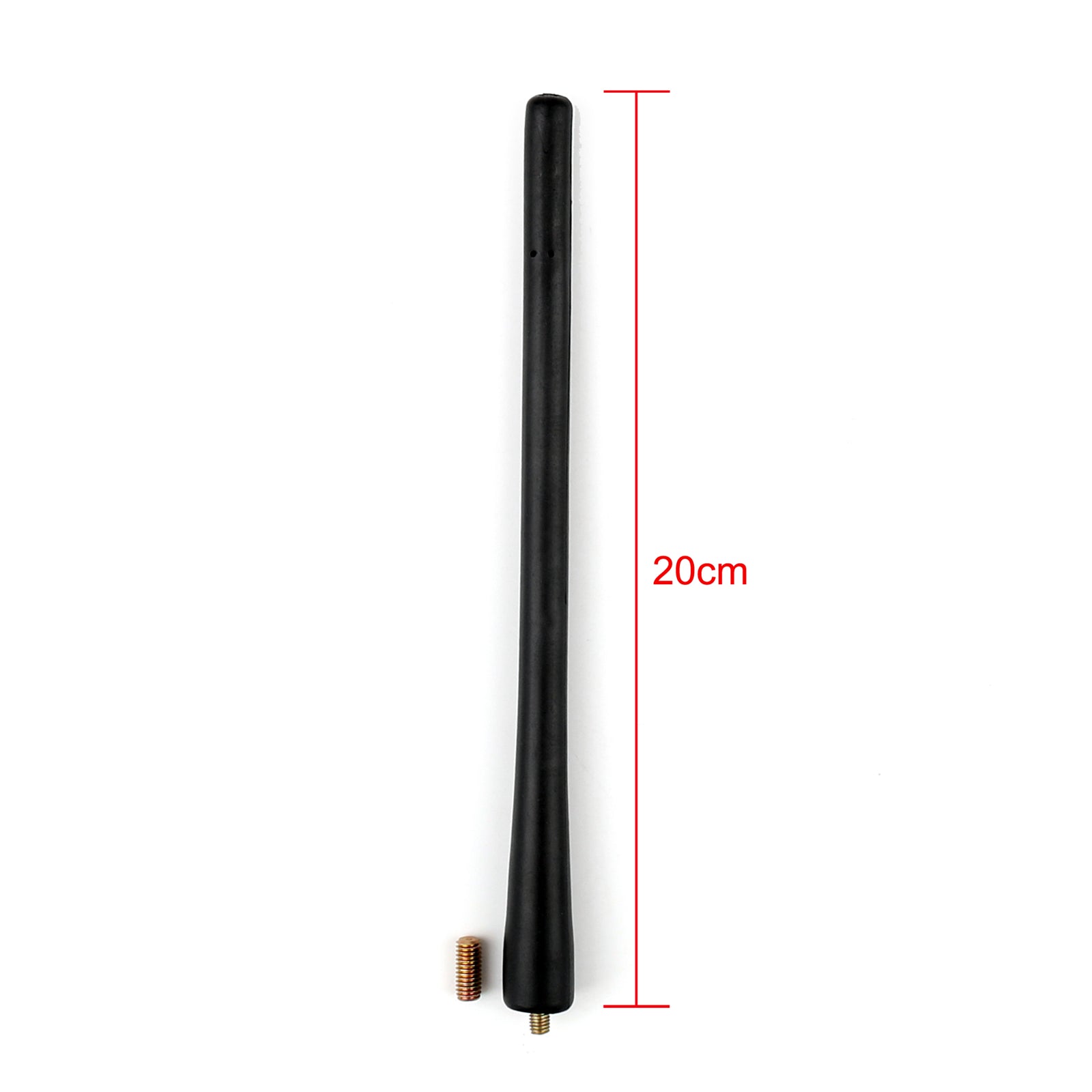 Gummitak basmastantennantenn med 2 adaptrar för 2011-2013 VW Polo Generic