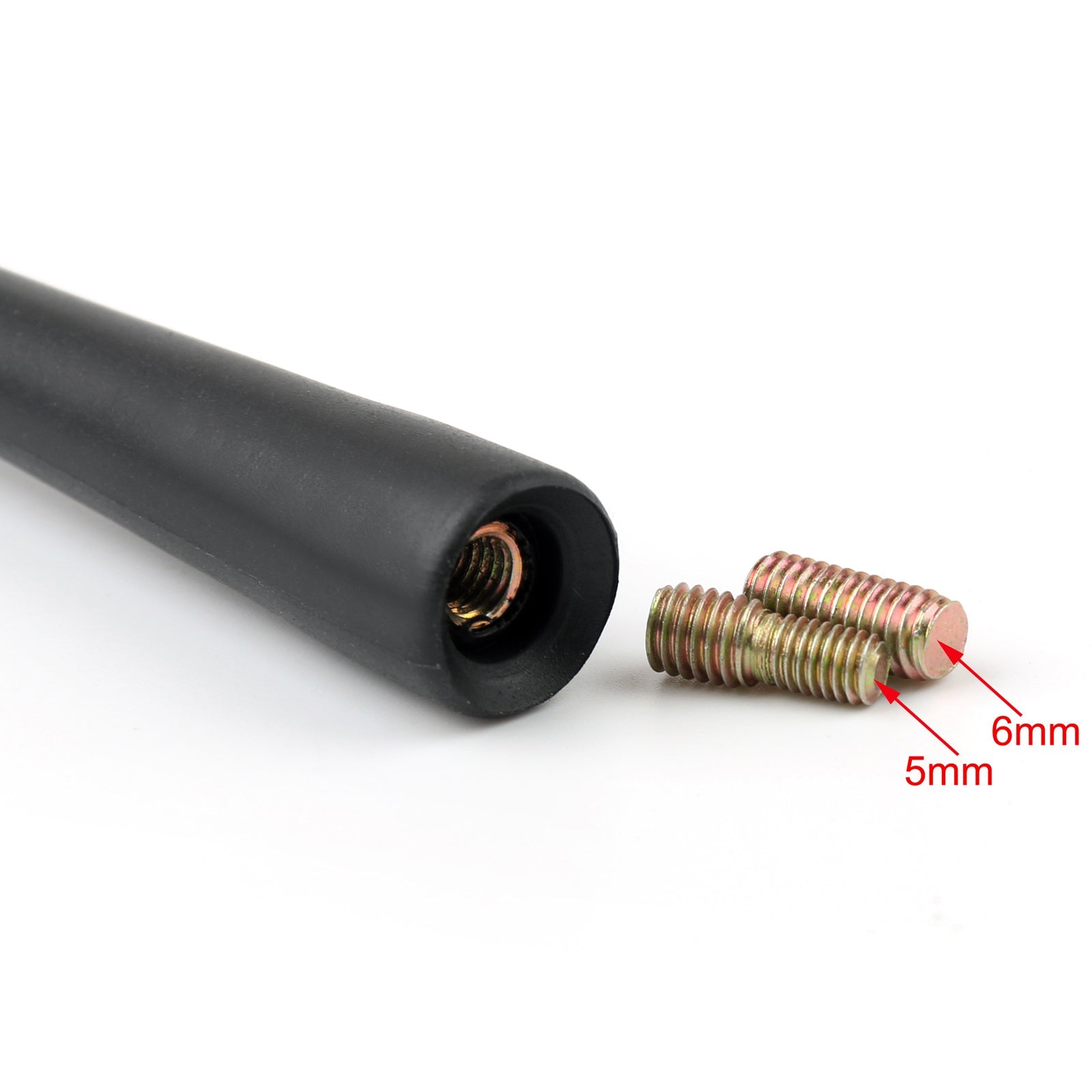 Gummitak basmastantennantenn med 2 adaptrar för 2011-2013 VW Polo Generic