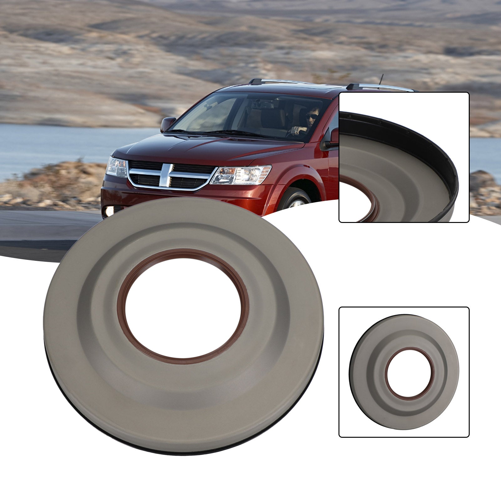 Couvercle de joint de boîte de vitesses PowerShift automatique pour Ford Galaxy 6DCT450 MPS6 1684808 générique