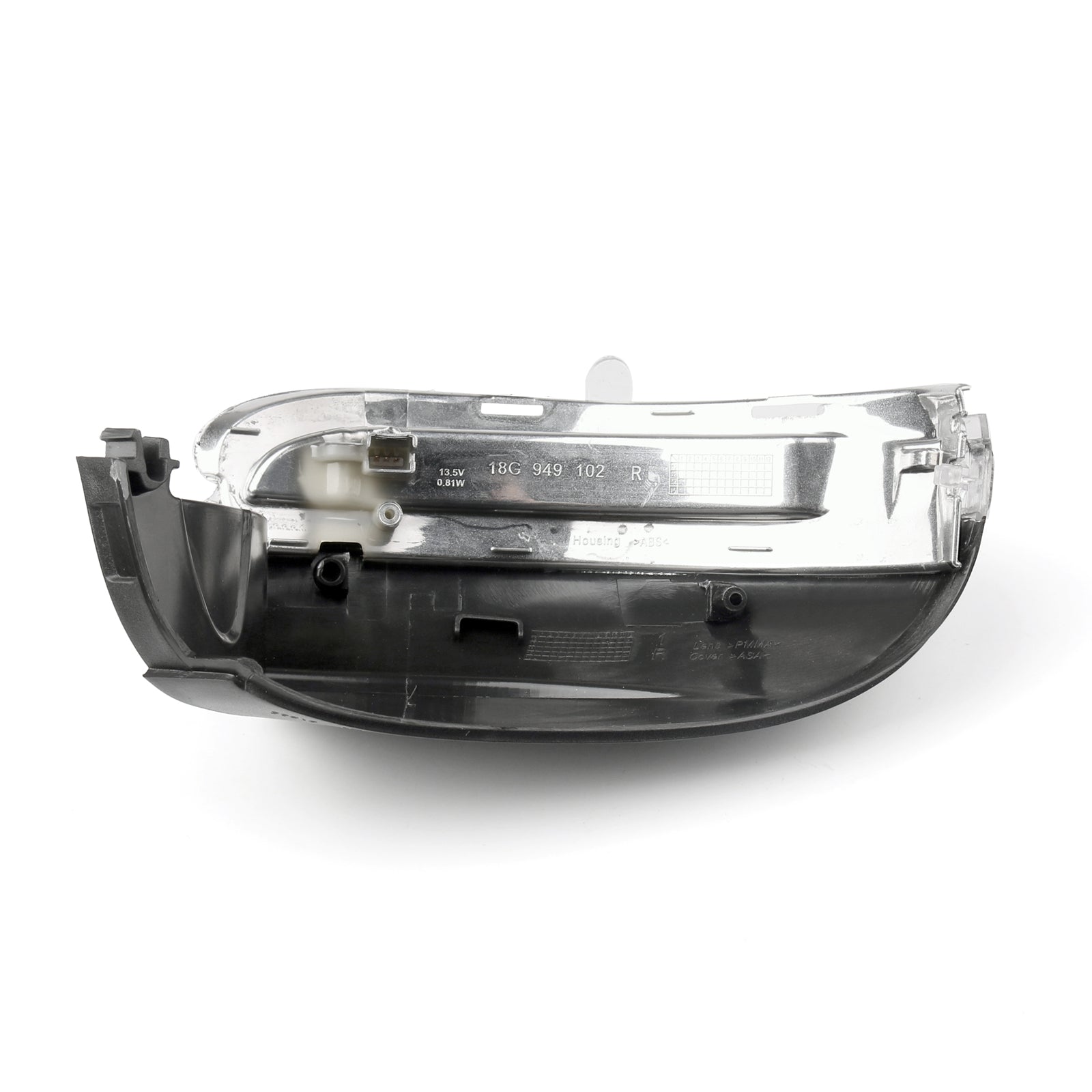 ABS Mirror Turn Signal hjørne lyslampe venstre/høyre for VW Golf MK6 2009-2012 Generisk