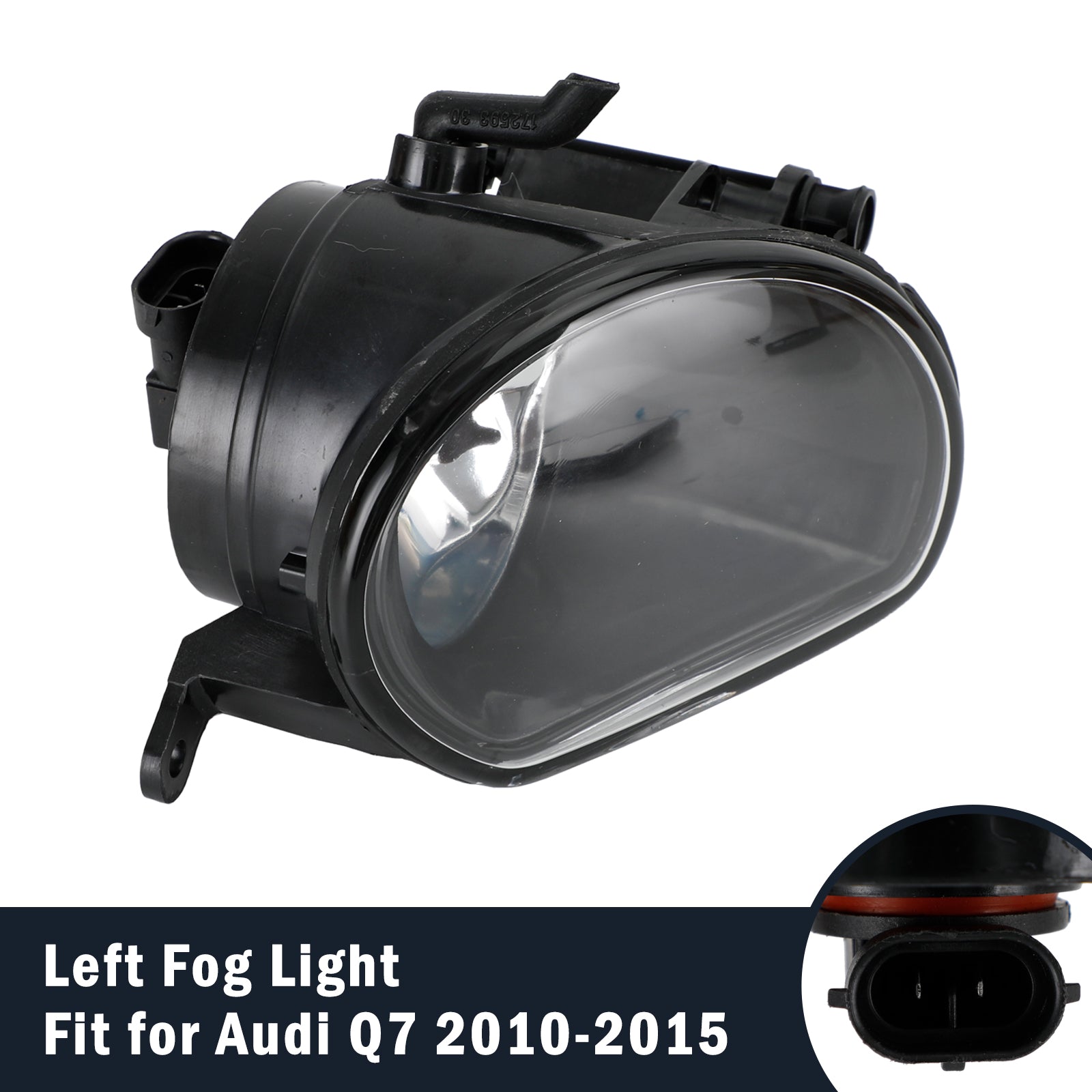 Nový predný ľavý nárazník halogénová hmlová svetlo hmlová lampa pre Audi Q7 2010-2015 Generic