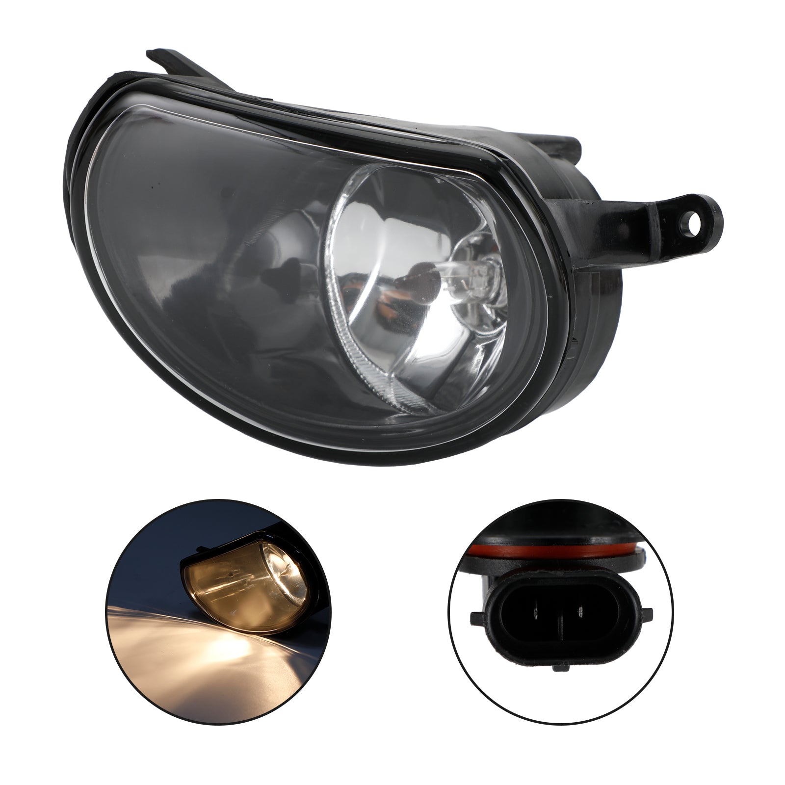 Nový predný ľavý nárazník halogénová hmlová svetlo hmlová lampa pre Audi Q7 2010-2015 Generic