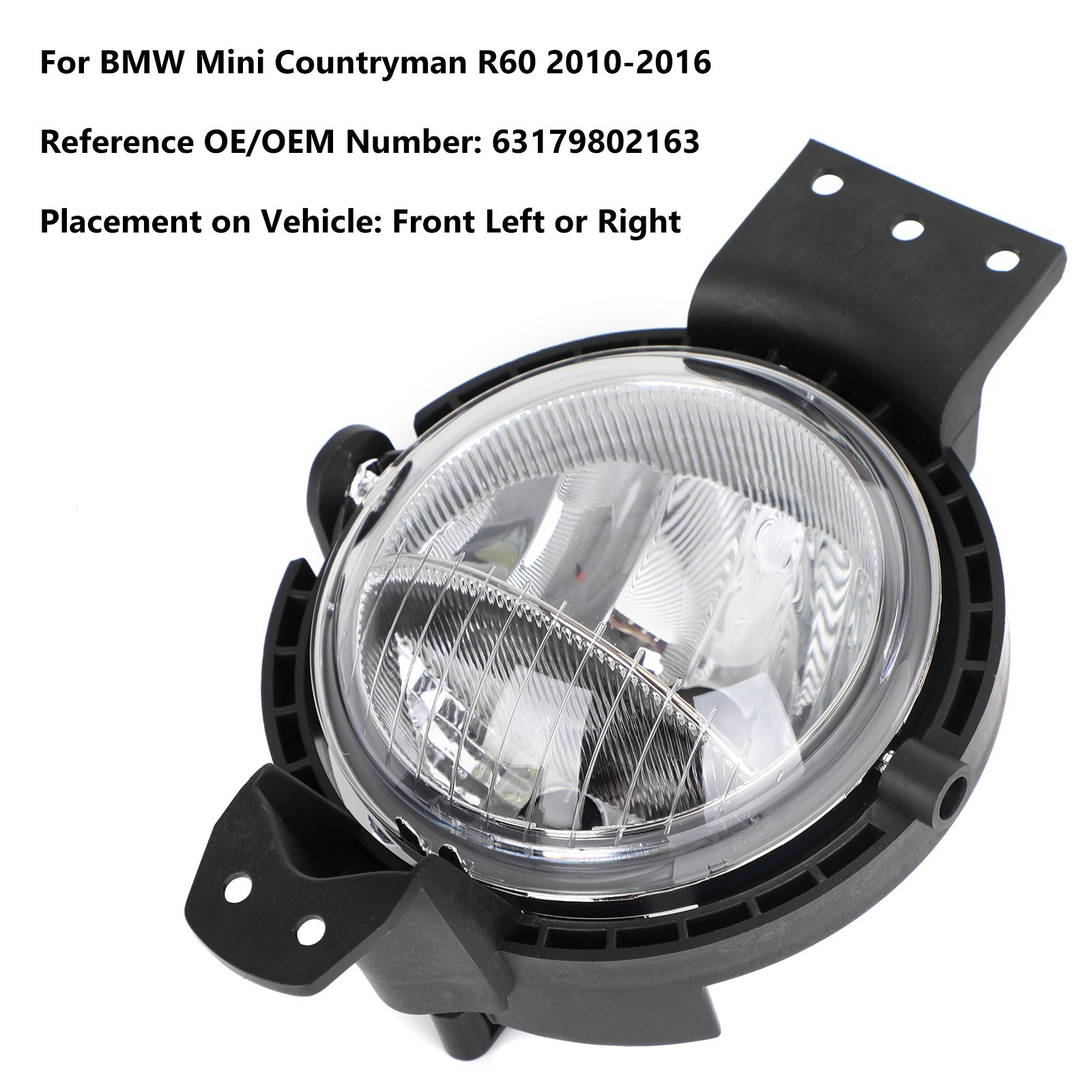 L/R Mistlamp Dagrijlicht Voor BMW Mini Countryman R60 2010-2016 Generiek