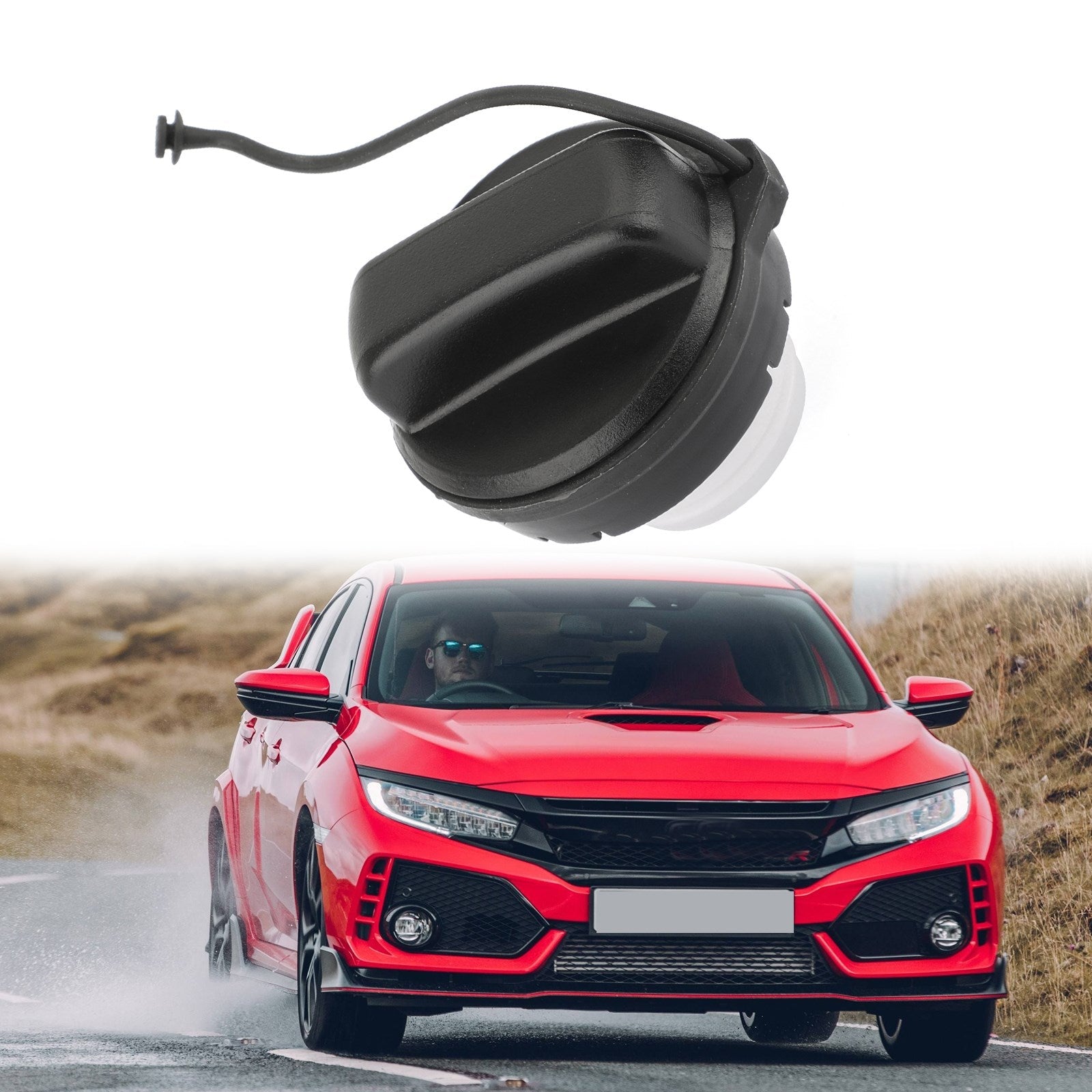 Gasbränsletankar Filler Cap för Honda Civic CR-V Accord Odyssey 17670-T3W-A01 Generic
