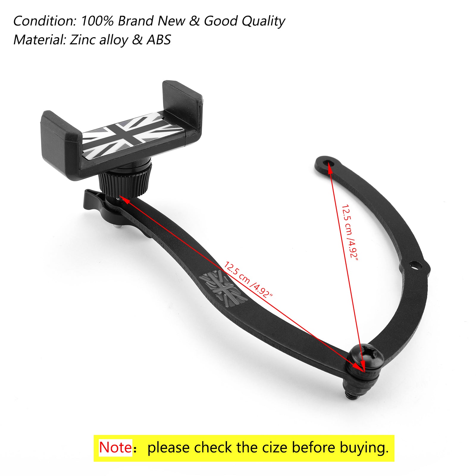 Auto na skladanie R55/56/57 Jack Držiteľ Red Union GB Mount Mini Cooper Cooper Generic