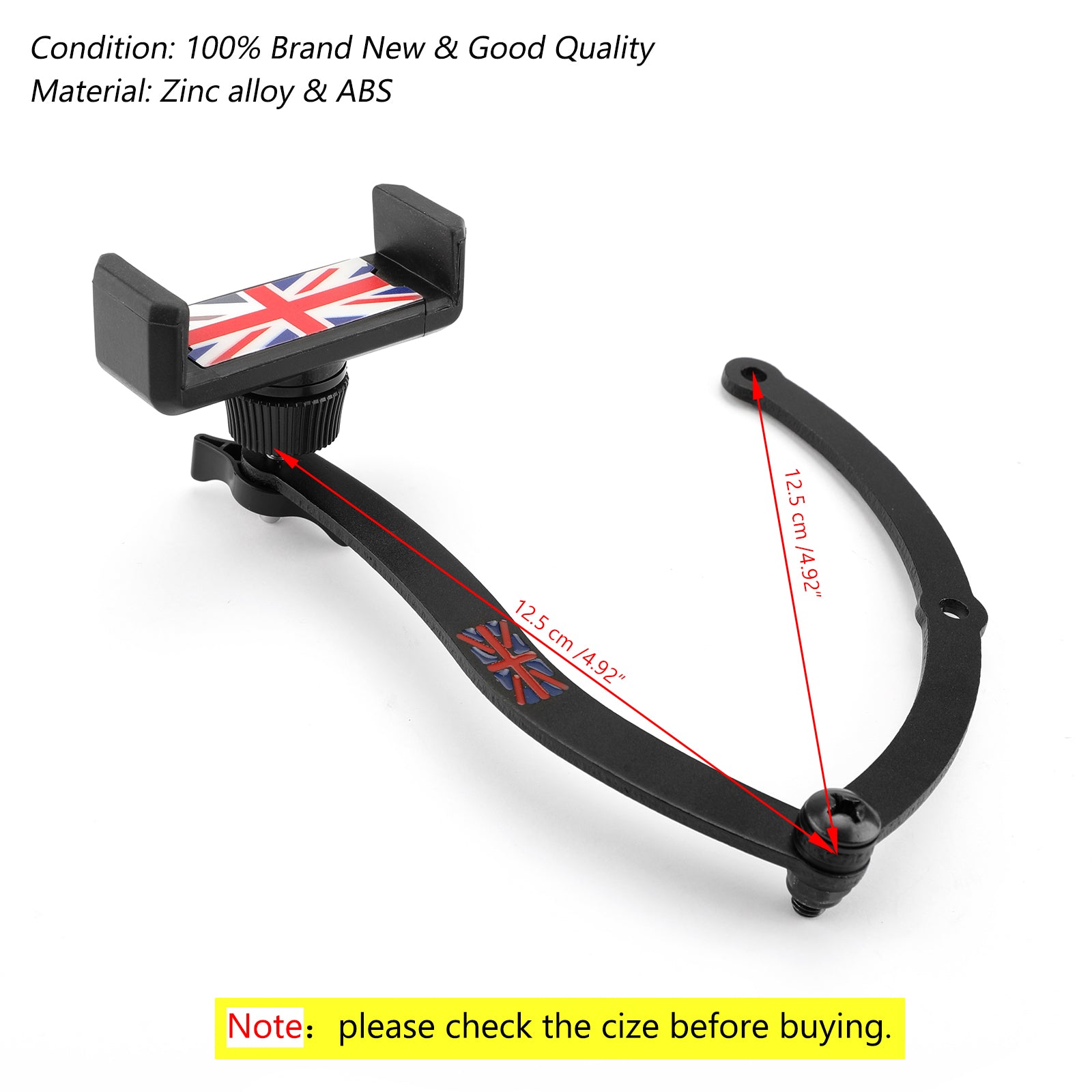 Auto na skladanie R55/56/57 Jack Držiteľ Red Union GB Mount Mini Cooper Cooper Generic