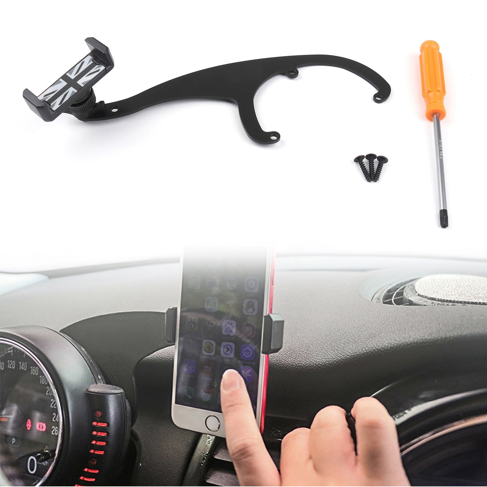 Mini Cooper R60 R61 360 rotatie autotelefoonhouder houder houder standaard