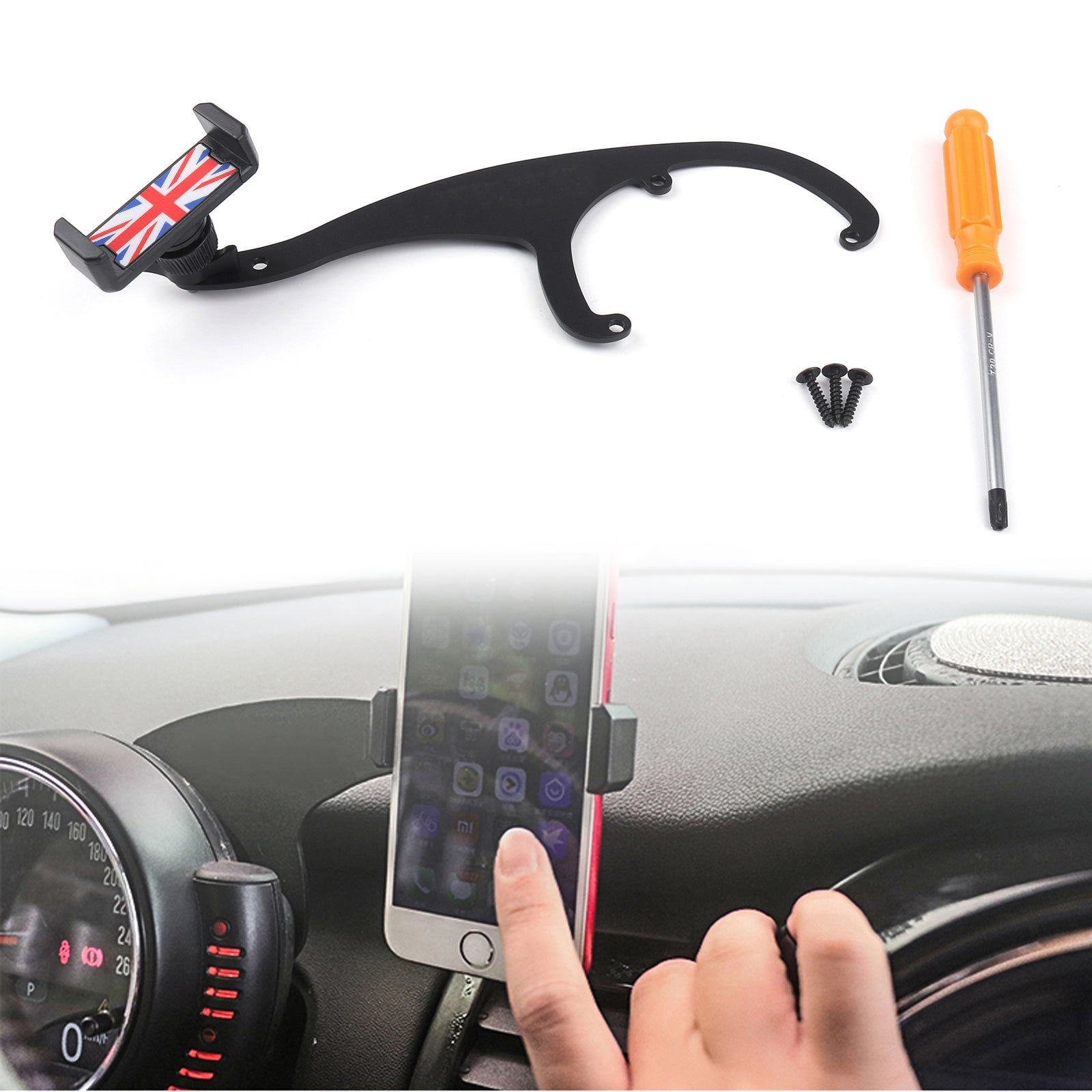 Mini Cooper R60 R61 360 rotatie autotelefoonhouder houder houder standaard