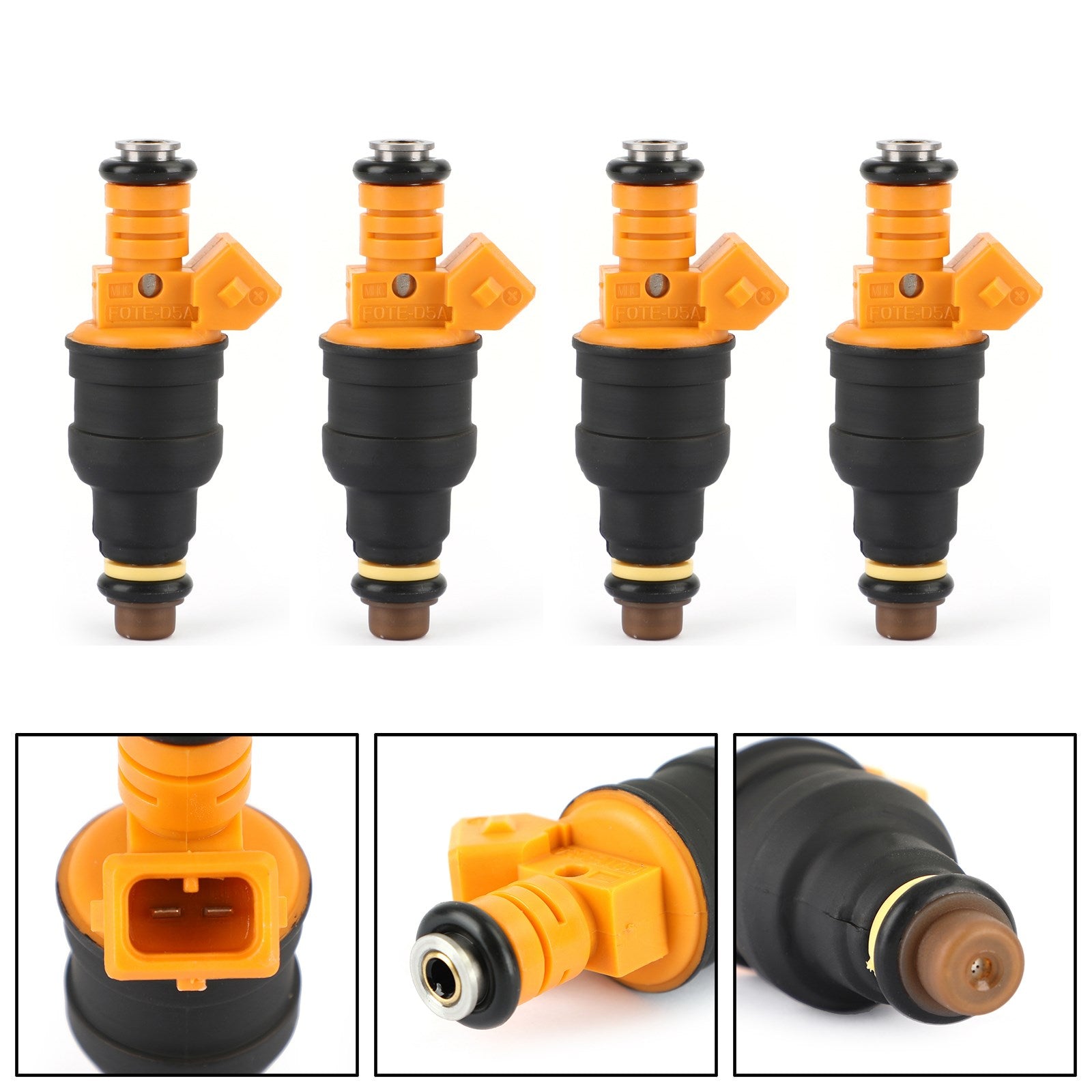 4 st bränsleinsprutare 028015094 för Ford F150 F250 F350 Lincoln 4.6 5.0 5.4 5.8 V8 Generic